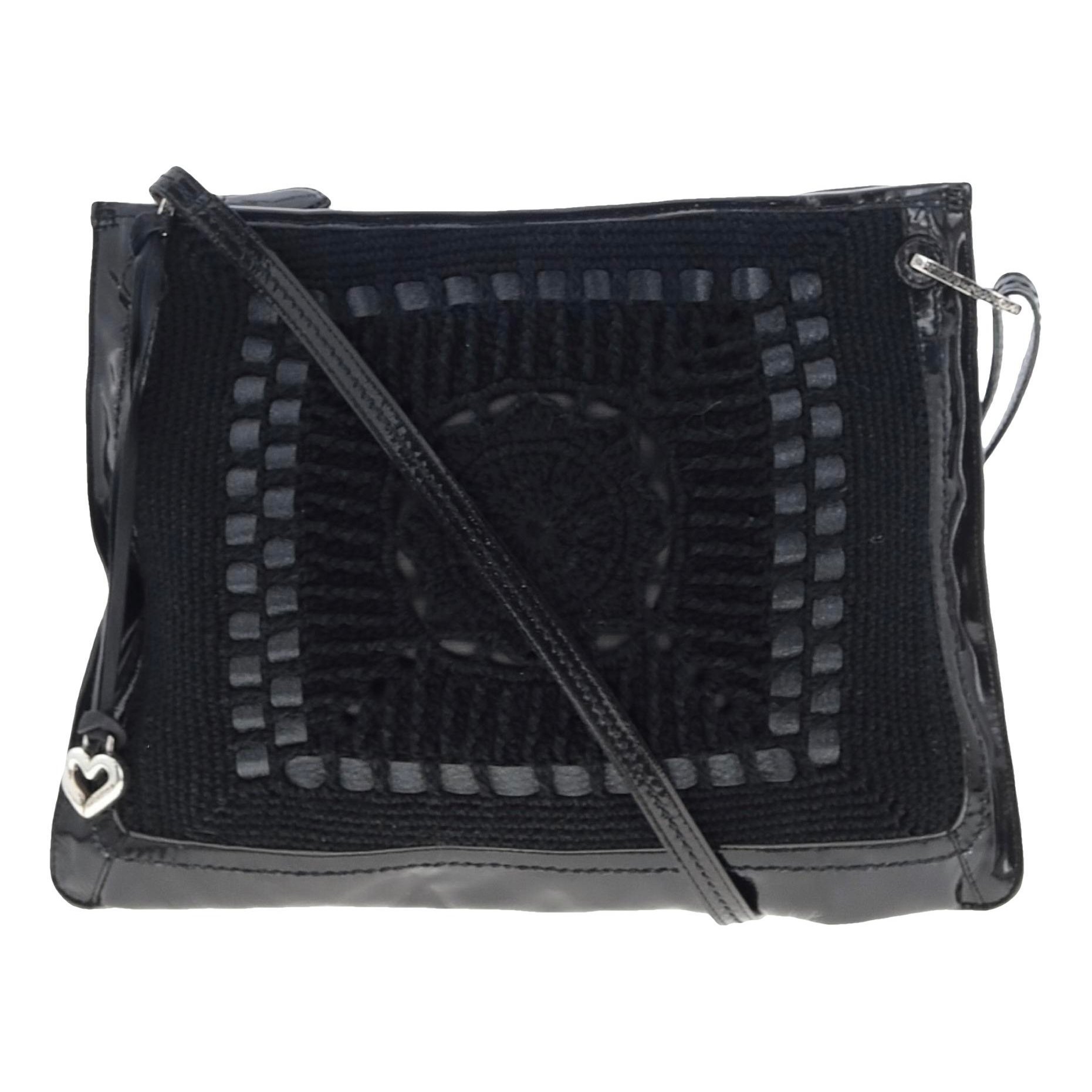 Leather crossbody bag