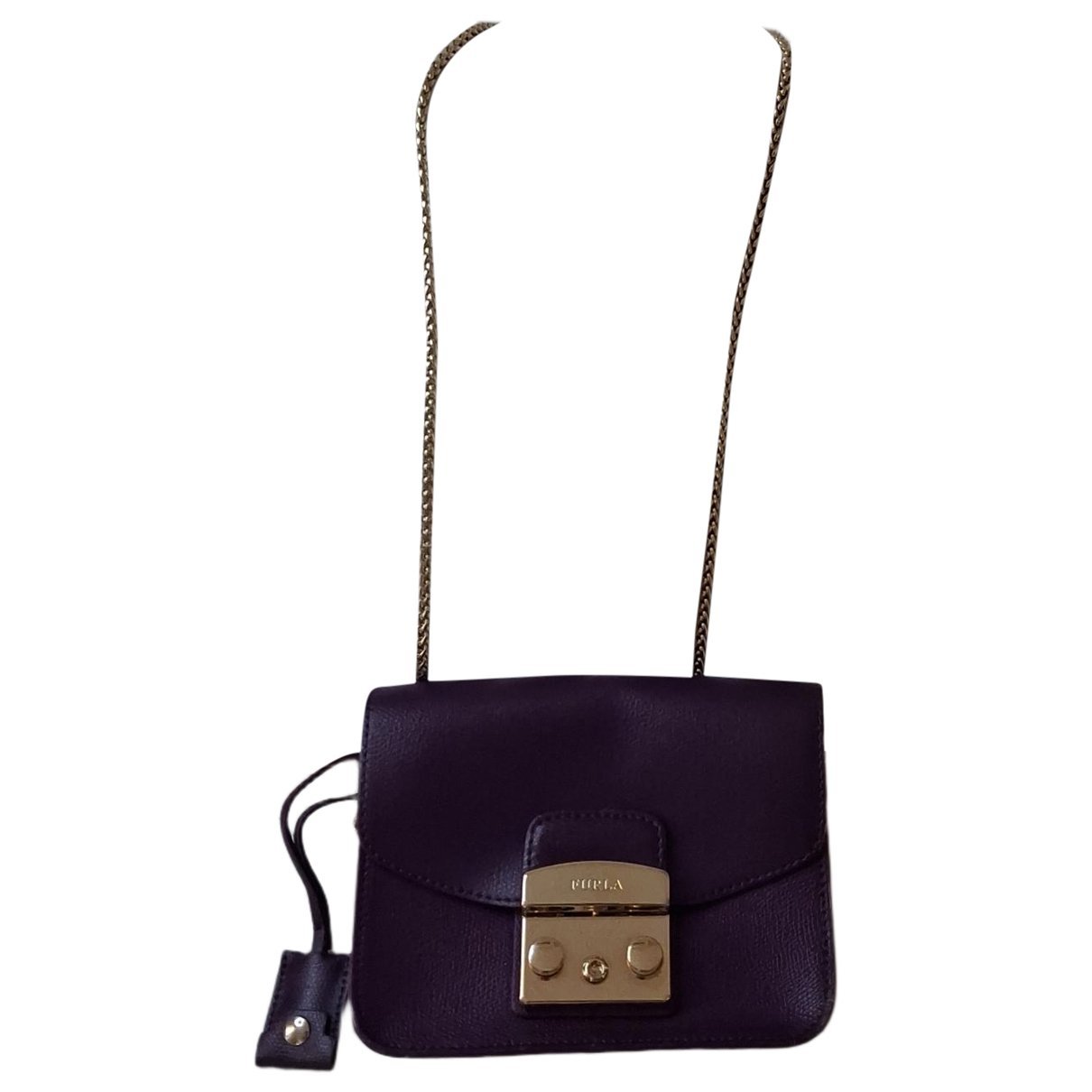 Metropolis leather crossbody bag