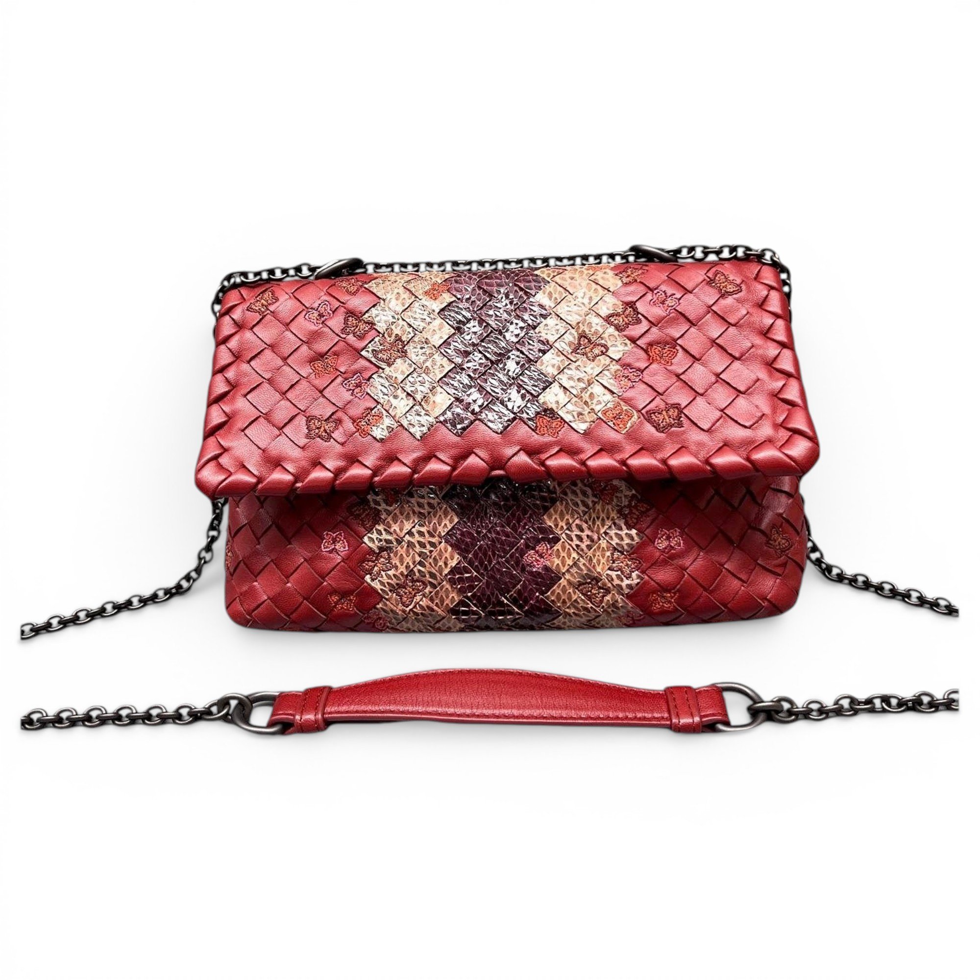 Olimpia leather handbag