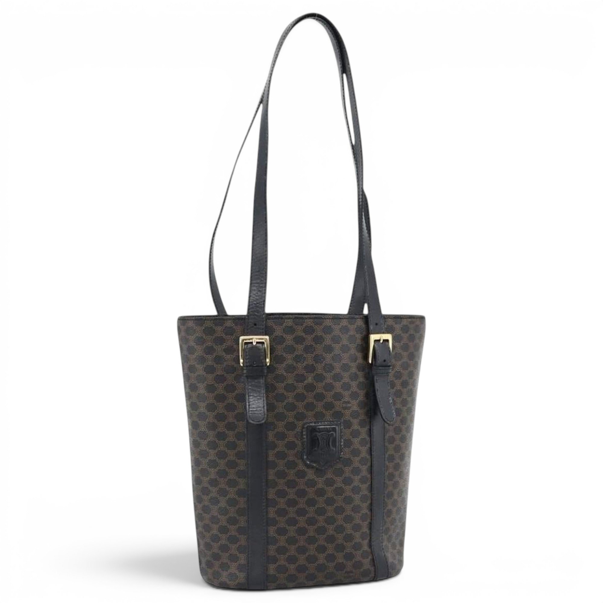 Leather tote