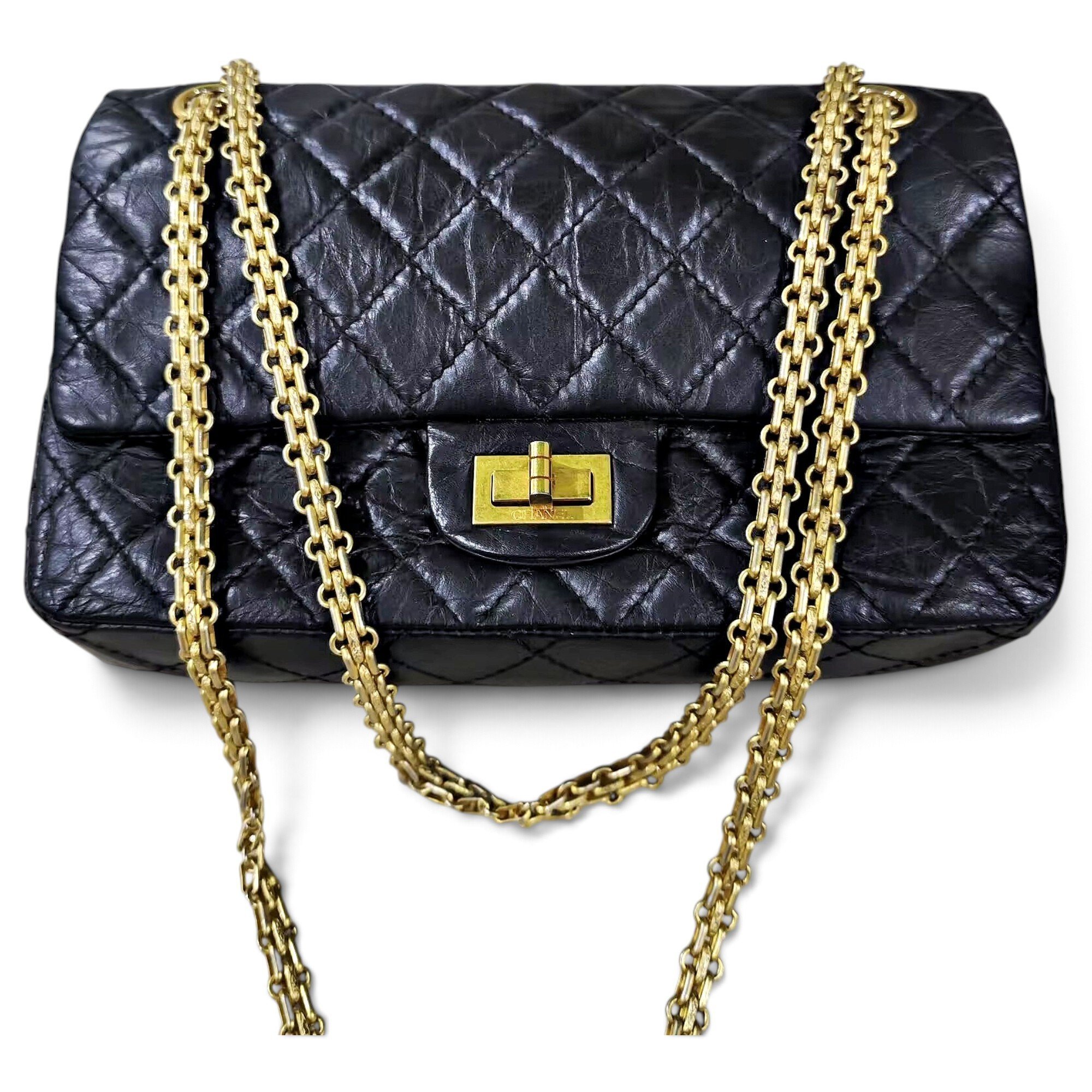 2.55 leather handbag