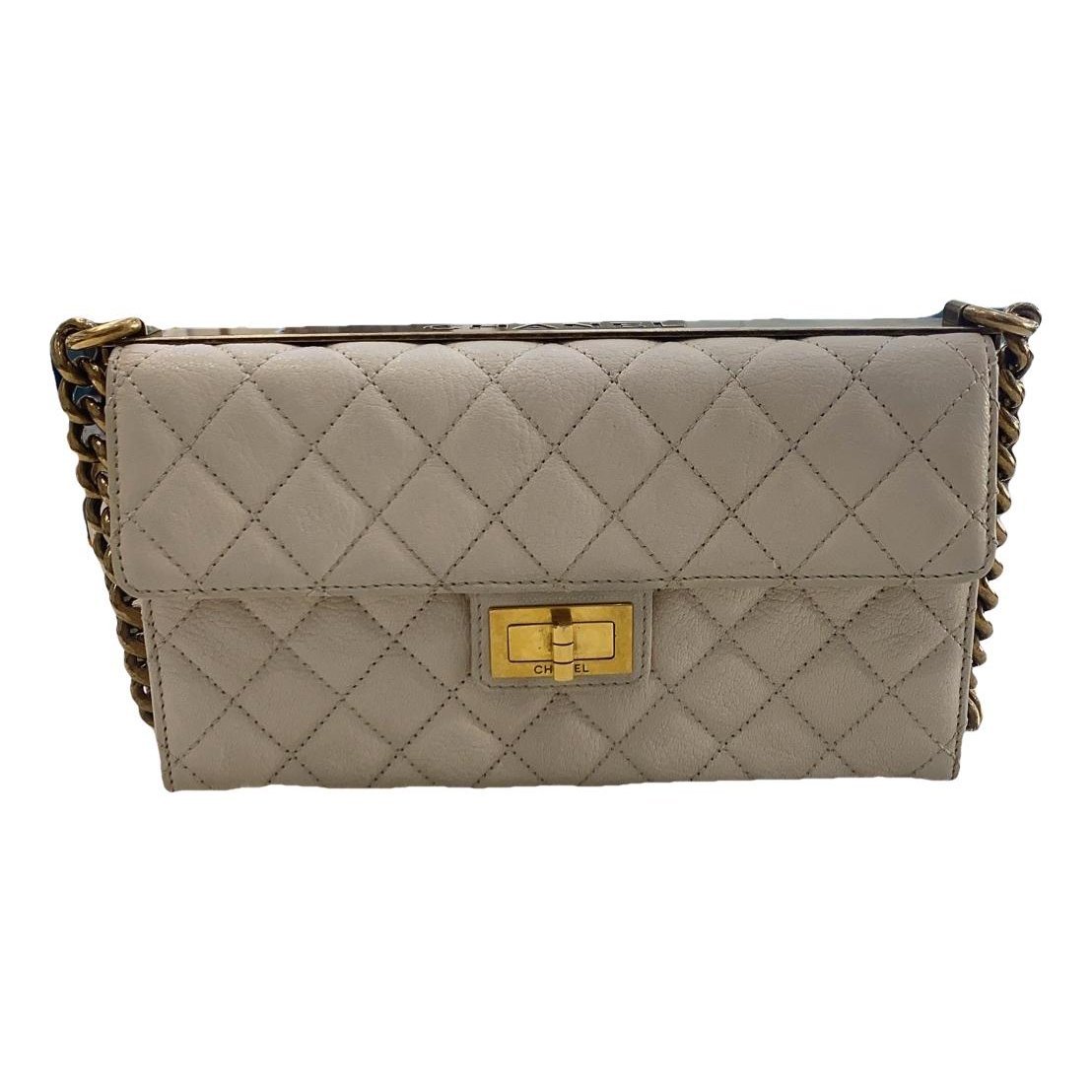2.55 Long leather handbag