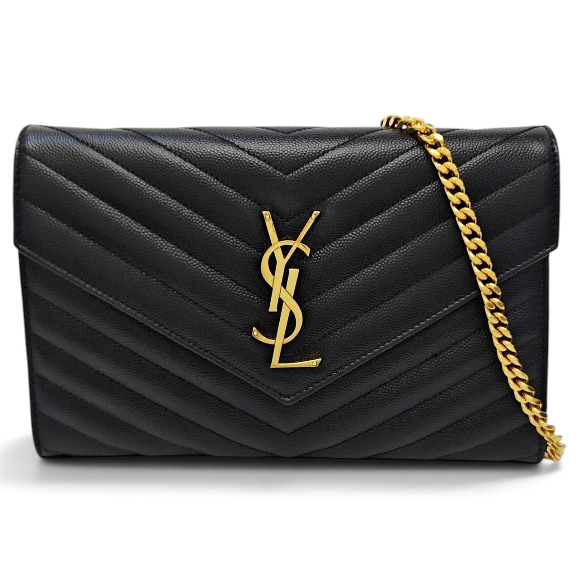 Baby monogramme leather handbag