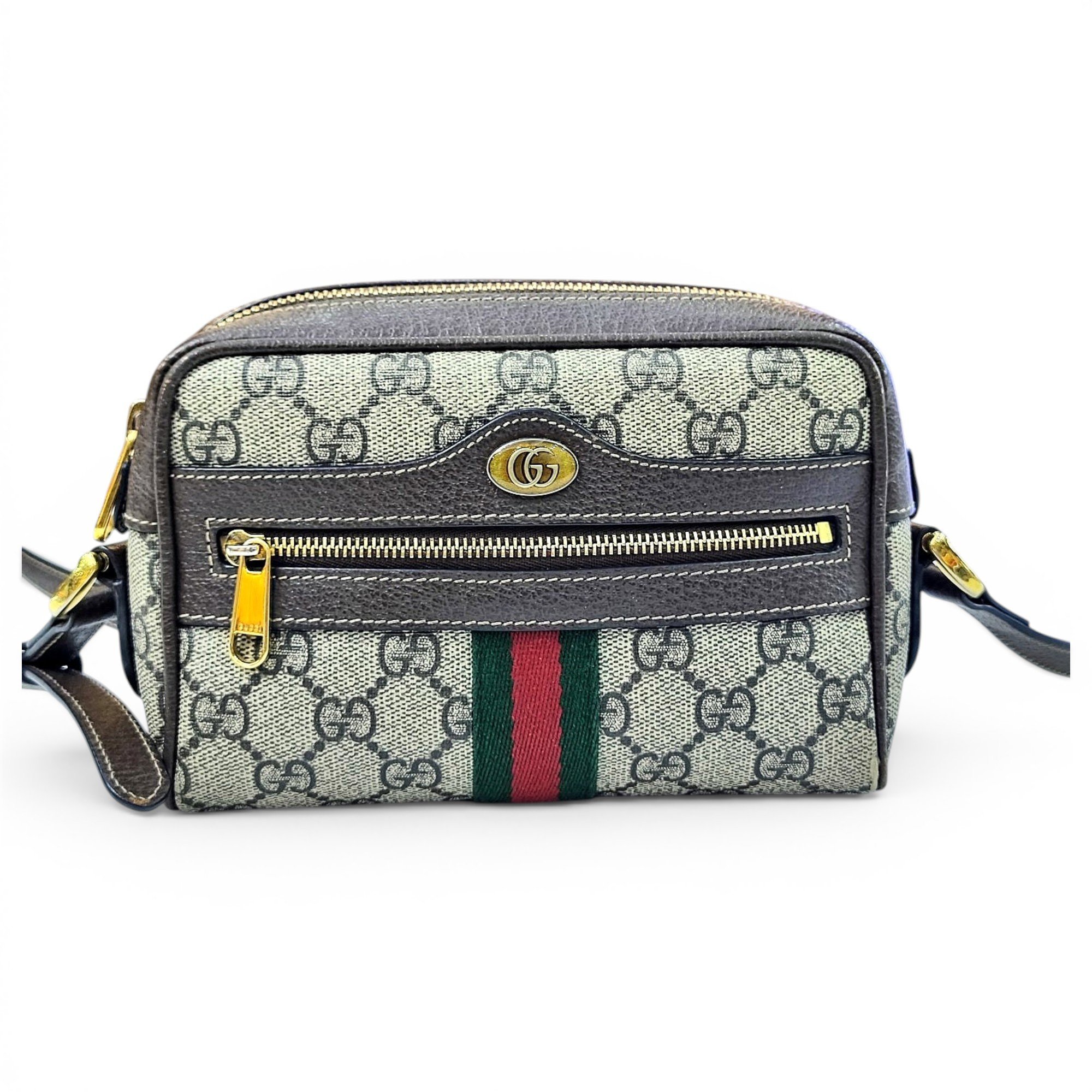 Ophidia cloth crossbody bag