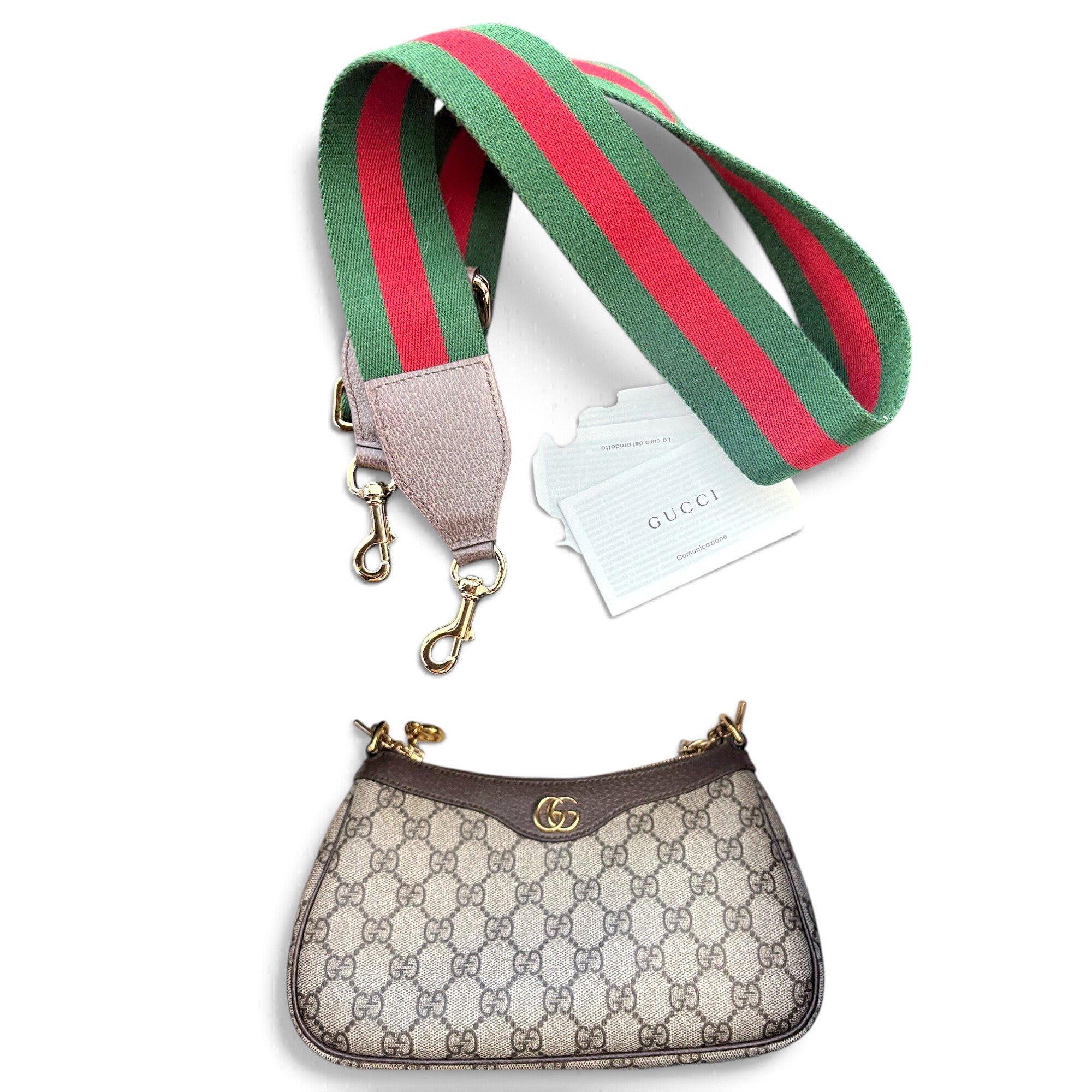 Ophidia leather handbag