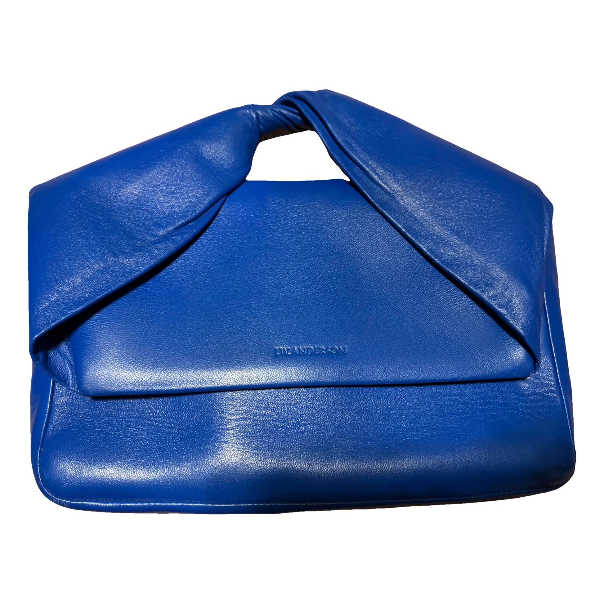 Twister leather handbag