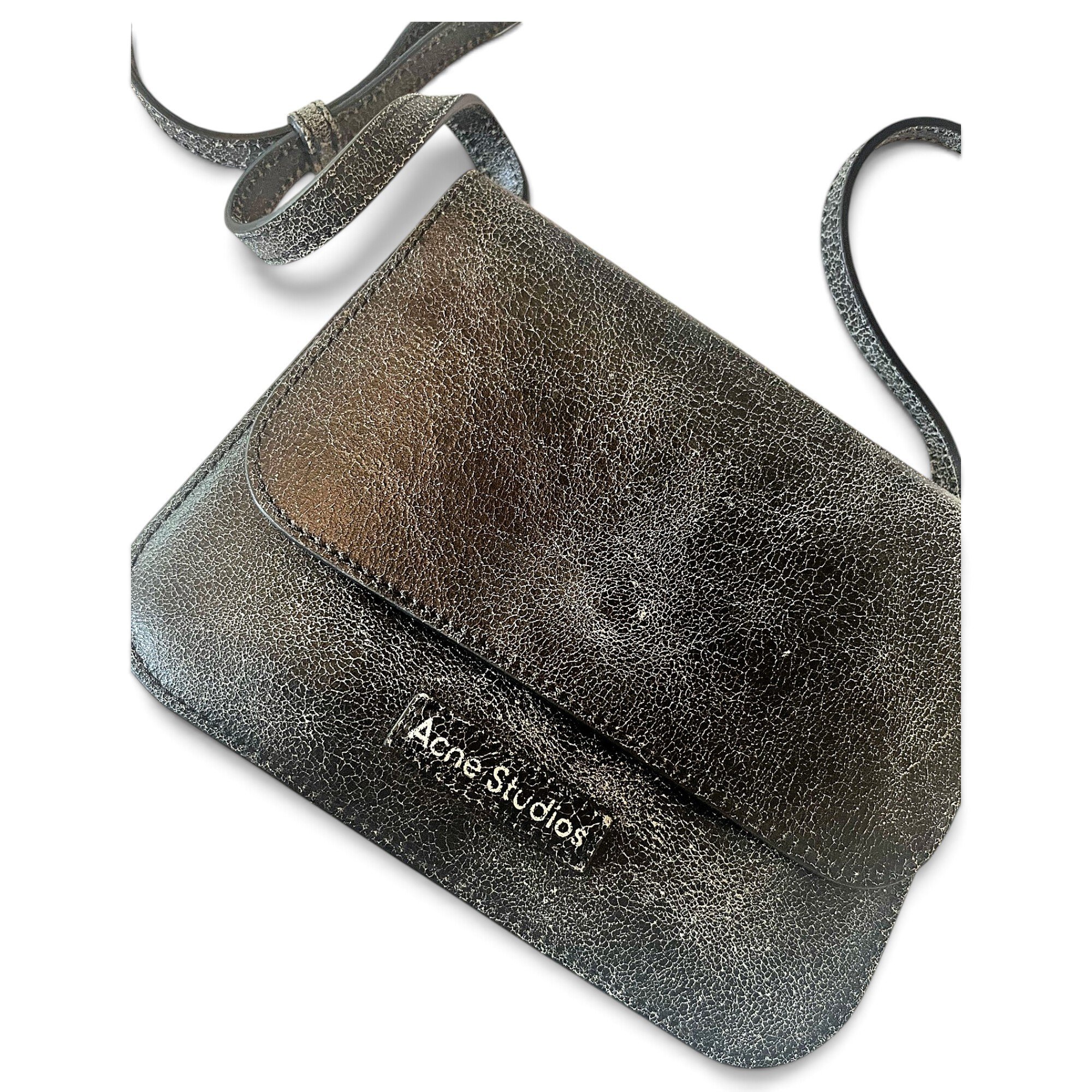 Leather crossbody bag