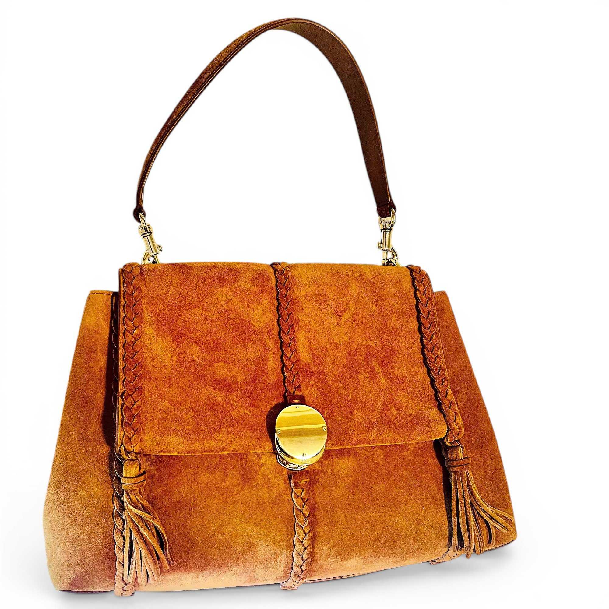 Penelope leather handbag