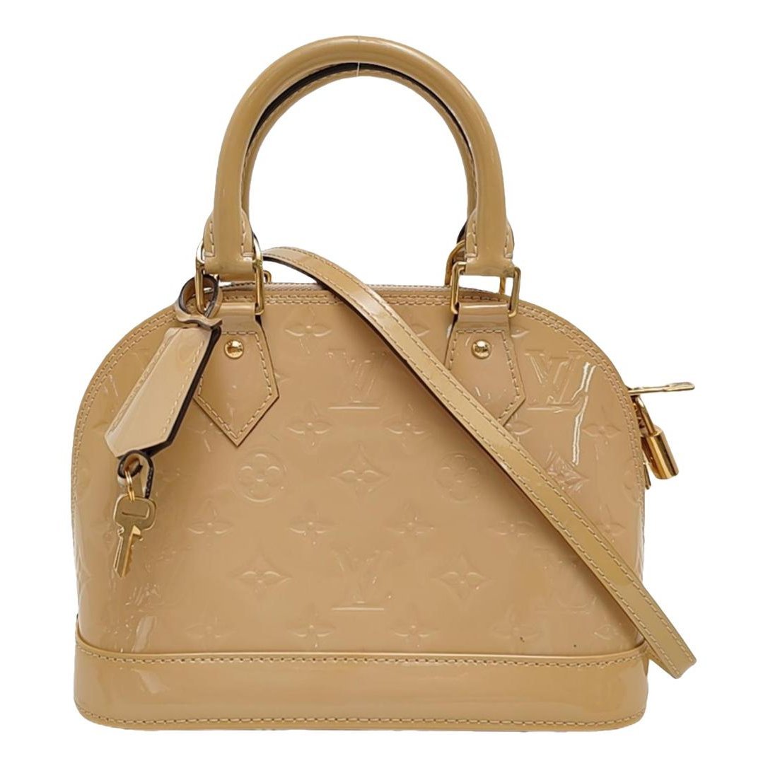 Alma BB patent leather handbag