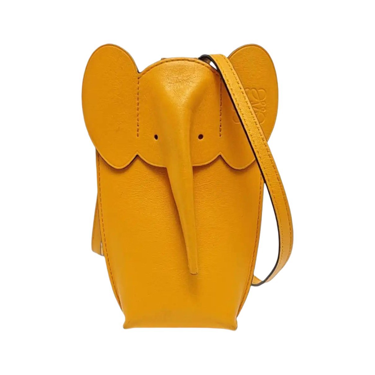 Animals leather crossbody bag