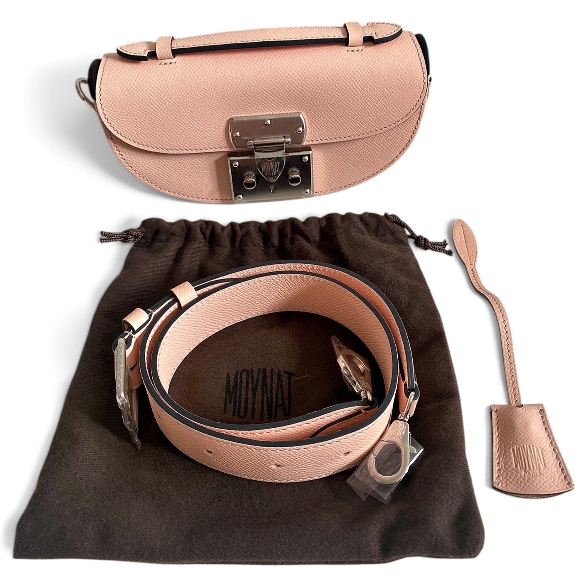 Leather crossbody bag
