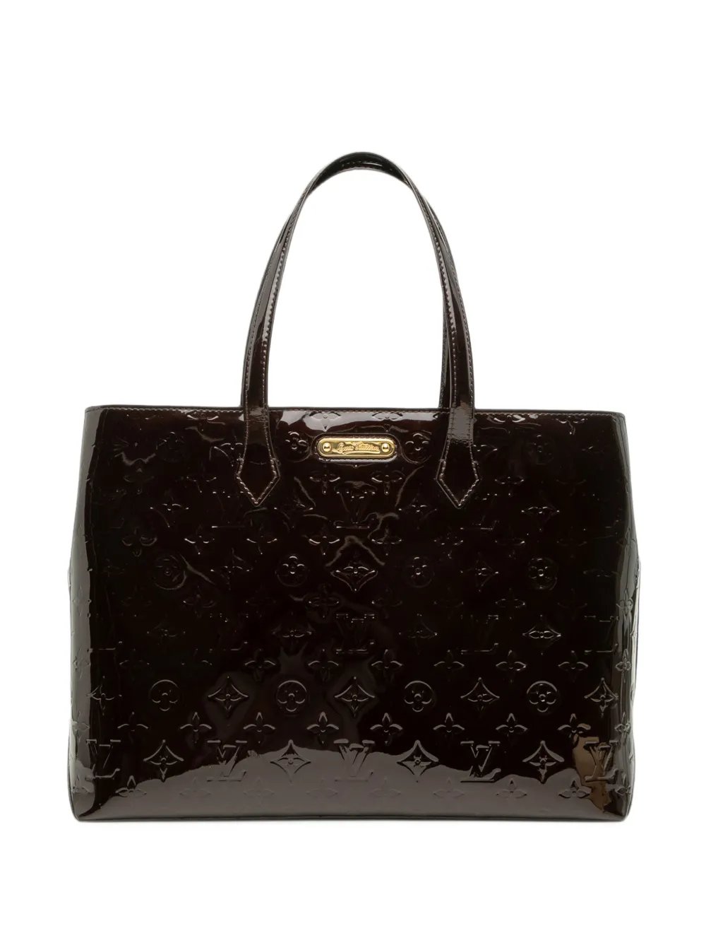 2010 Monogram Vernis Wilshire MM tote bag