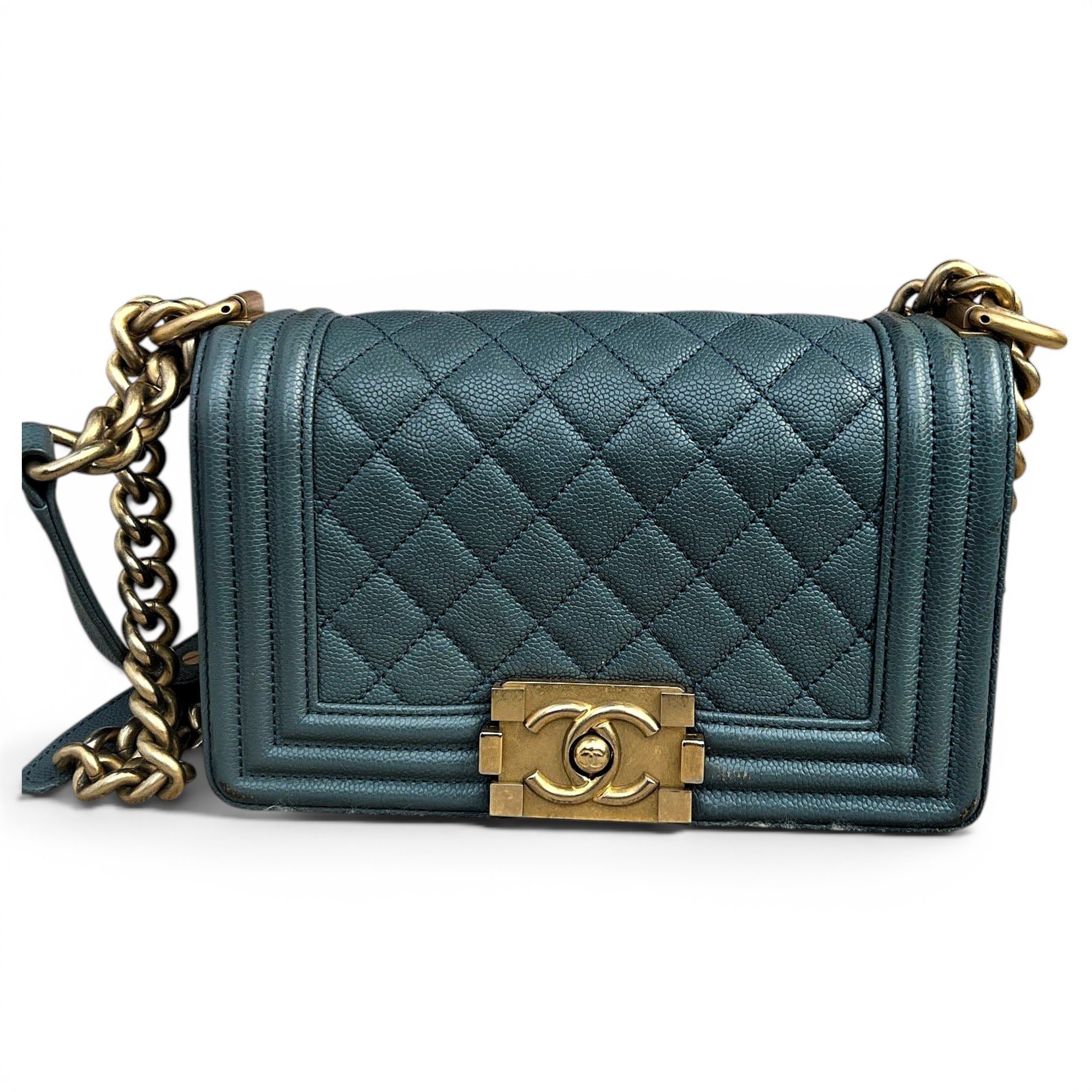 Boy leather crossbody bag