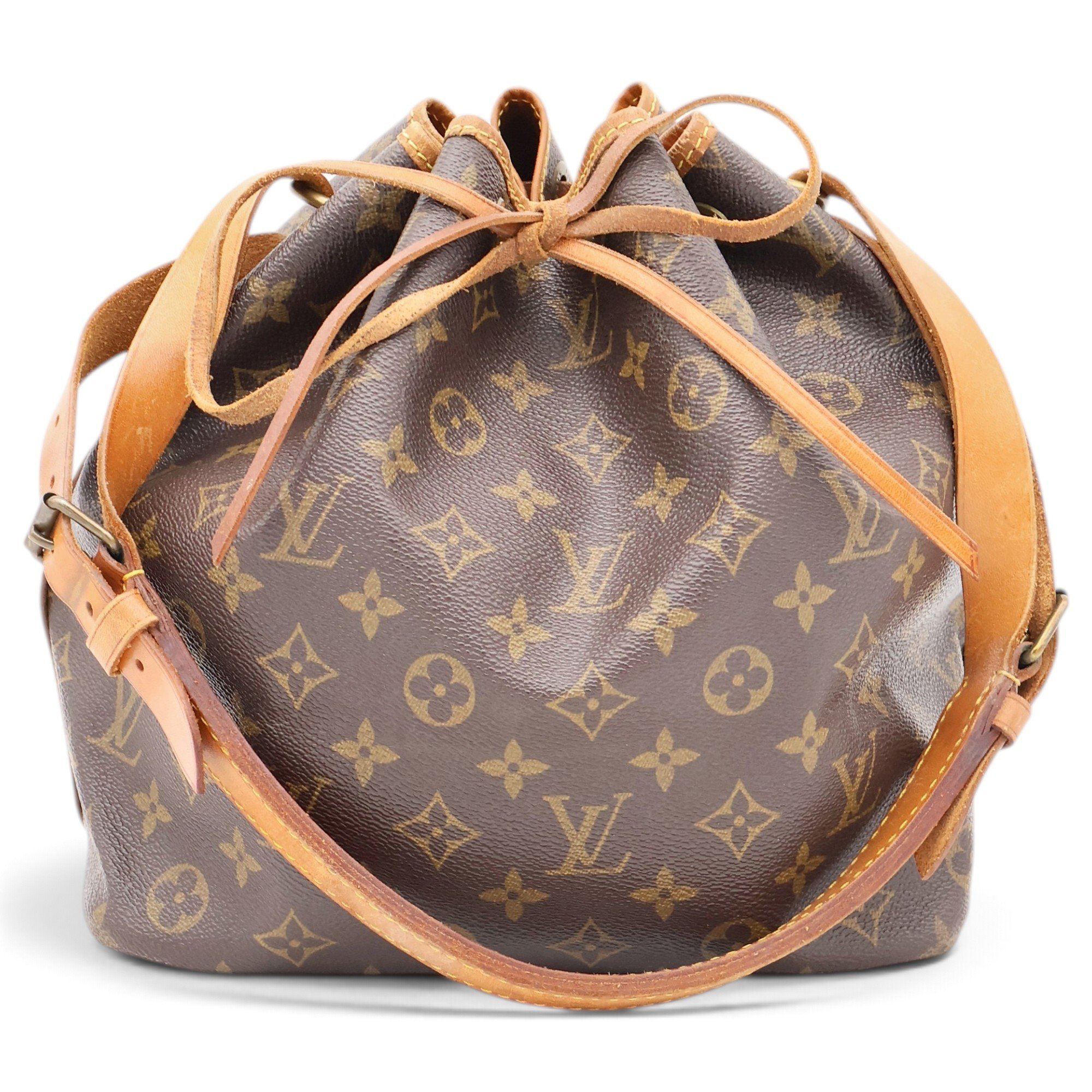 Petit Noé trunk leather handbag
