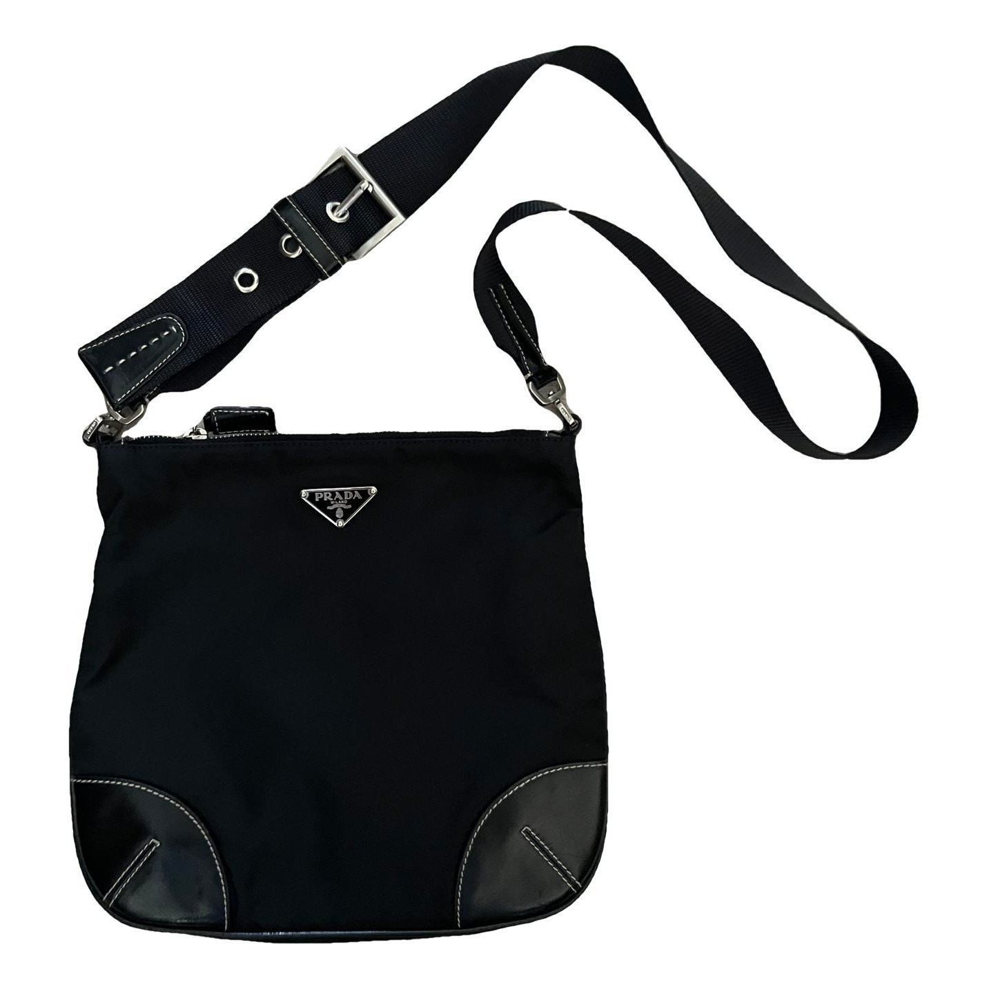 Leather crossbody bag