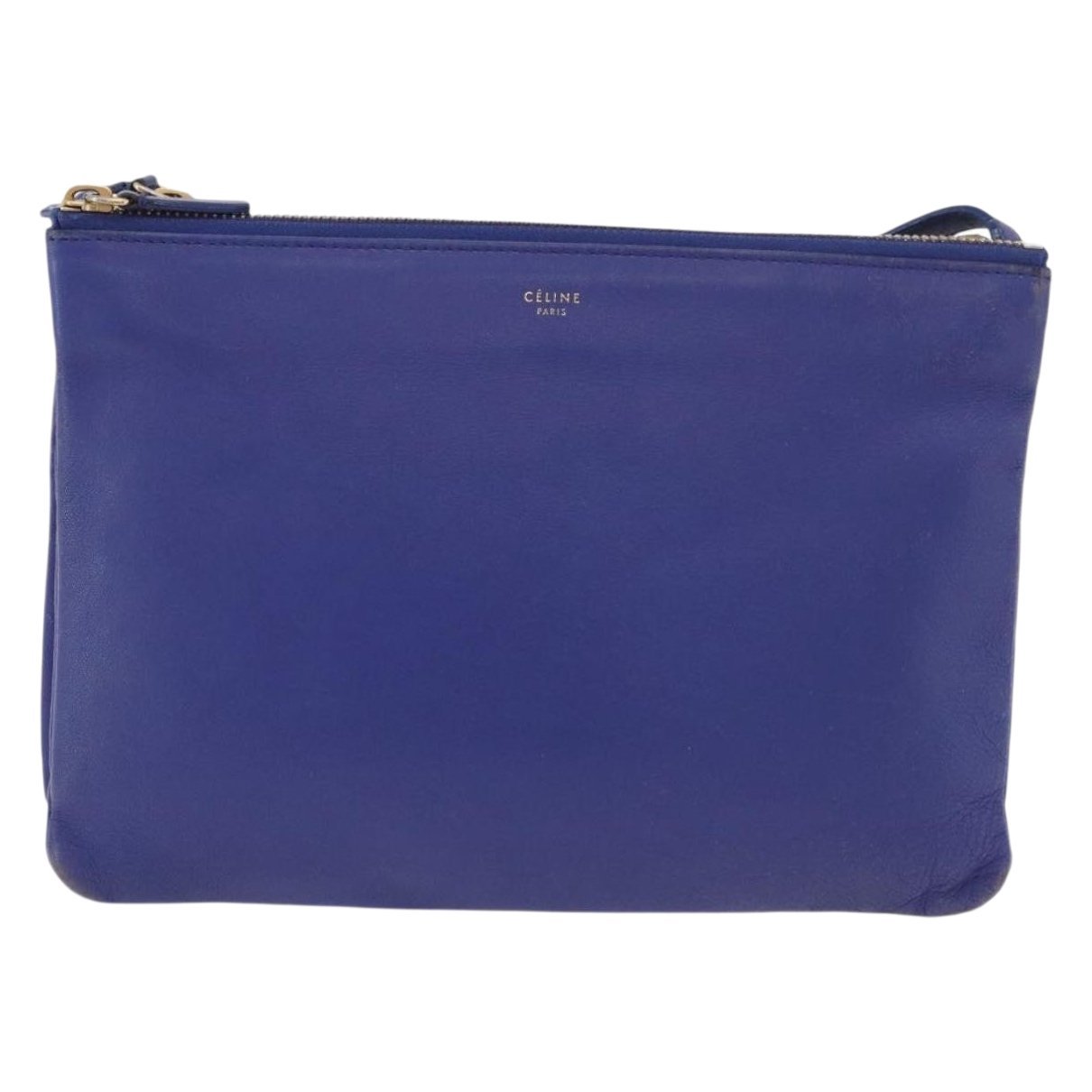 Celine Trio leather handbag