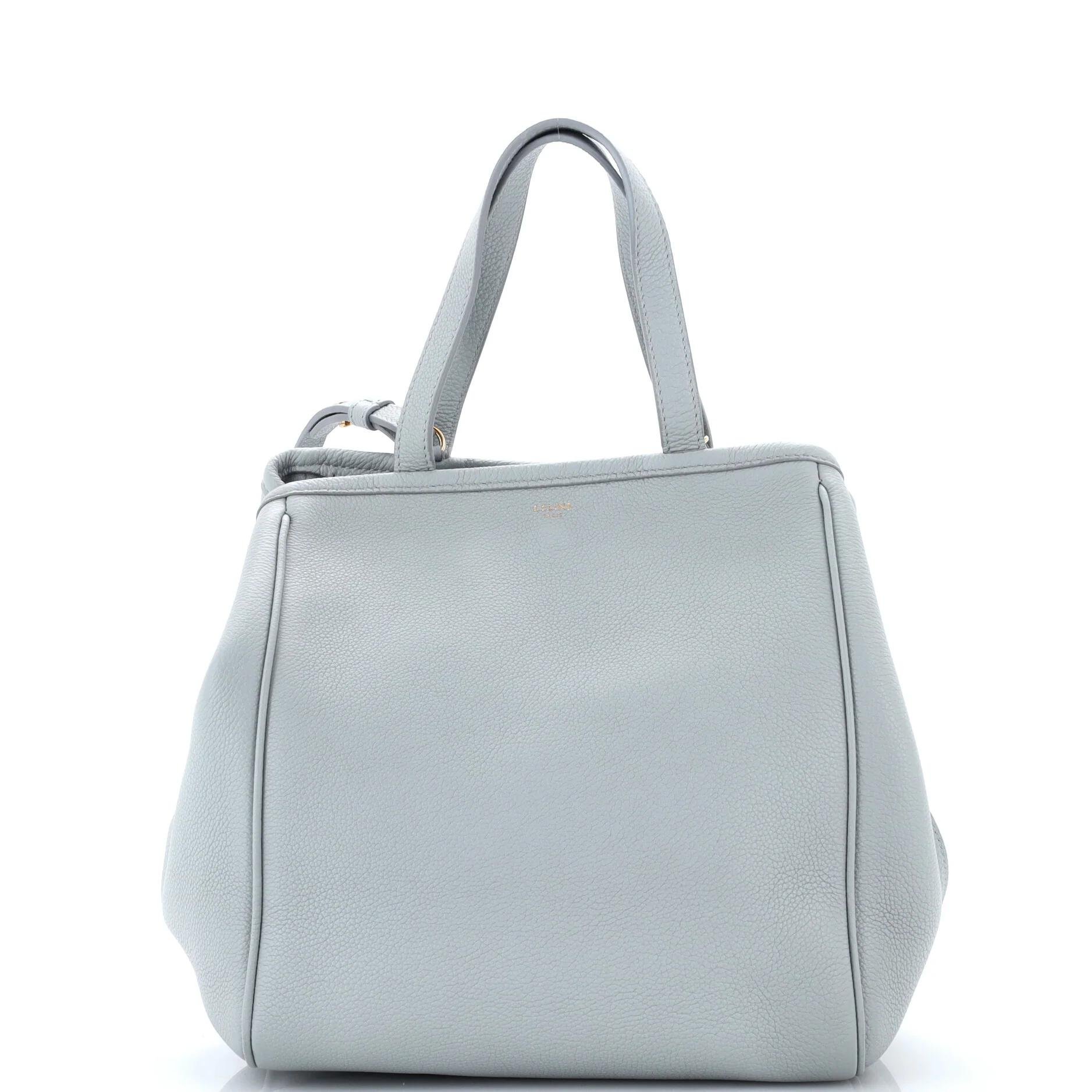 Leather tote