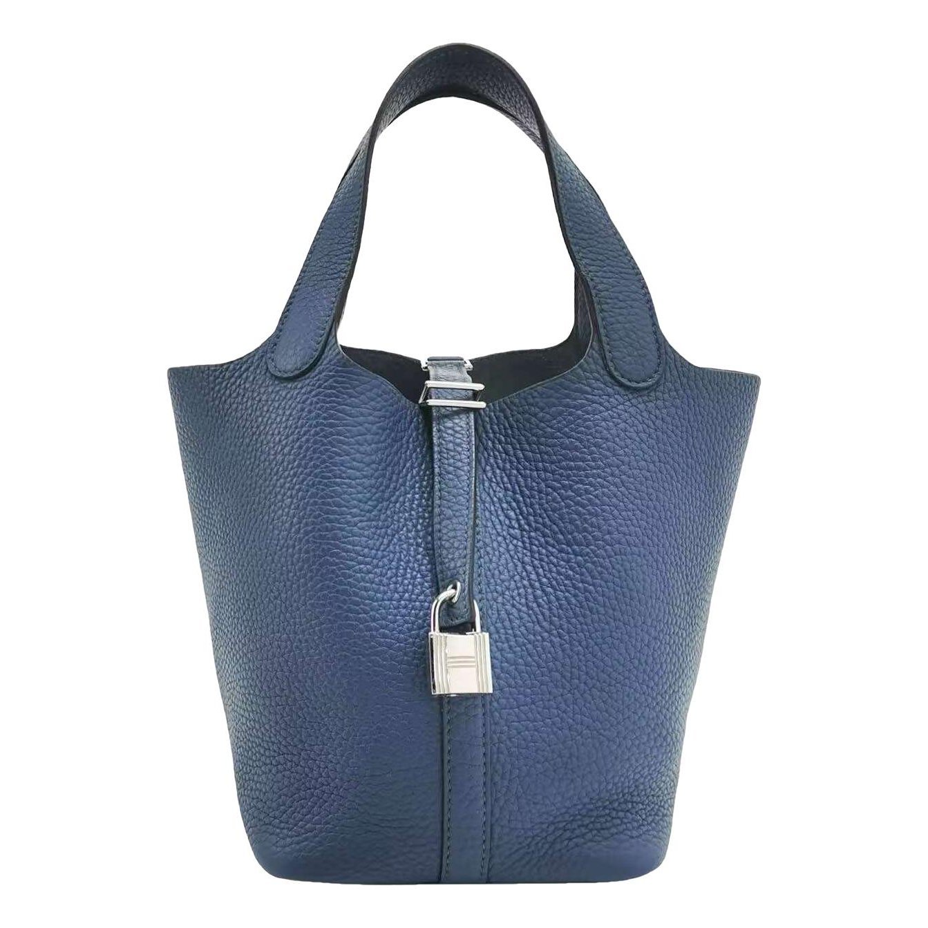 Hermes Picotin leather handbag