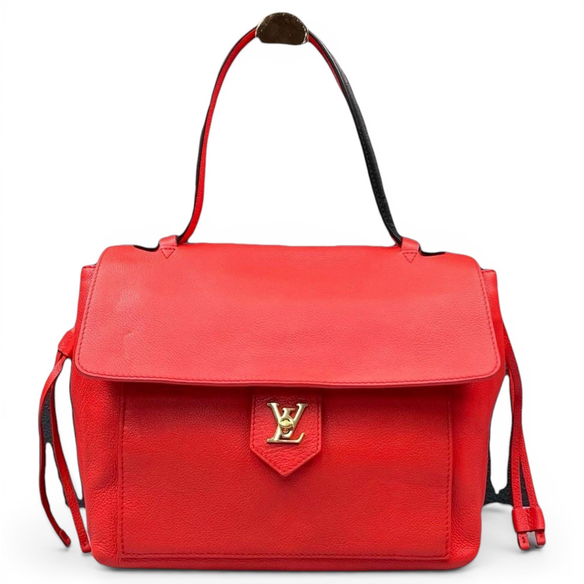 Lockme leather handbag