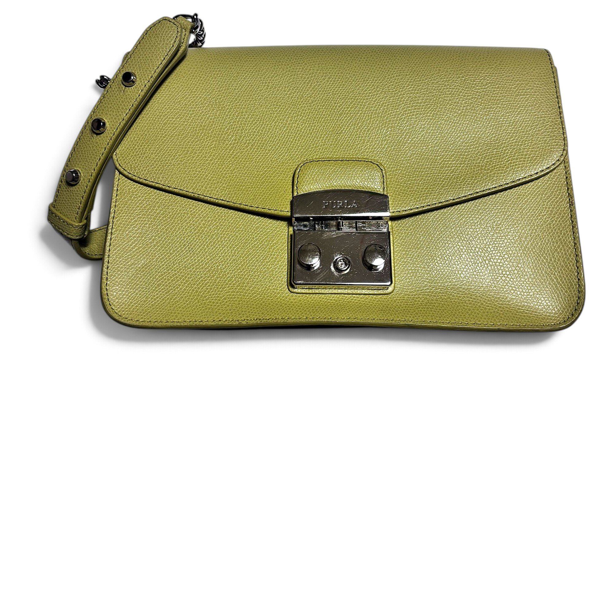 Metropolis leather handbag