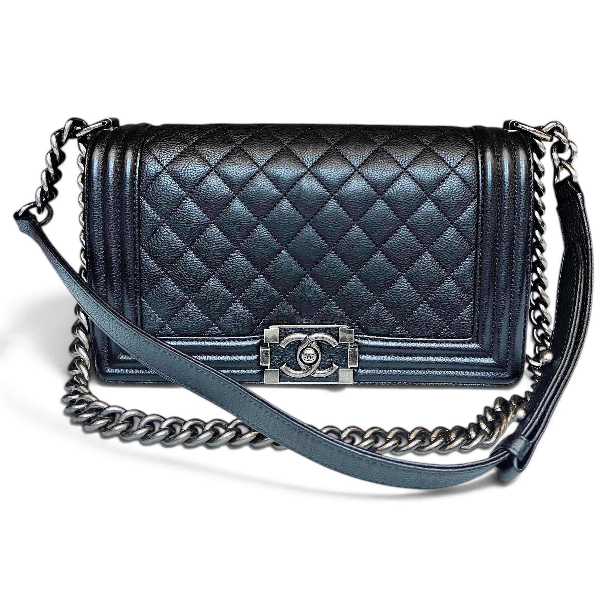 Boy leather handbag