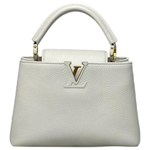 Capucines leather handbag