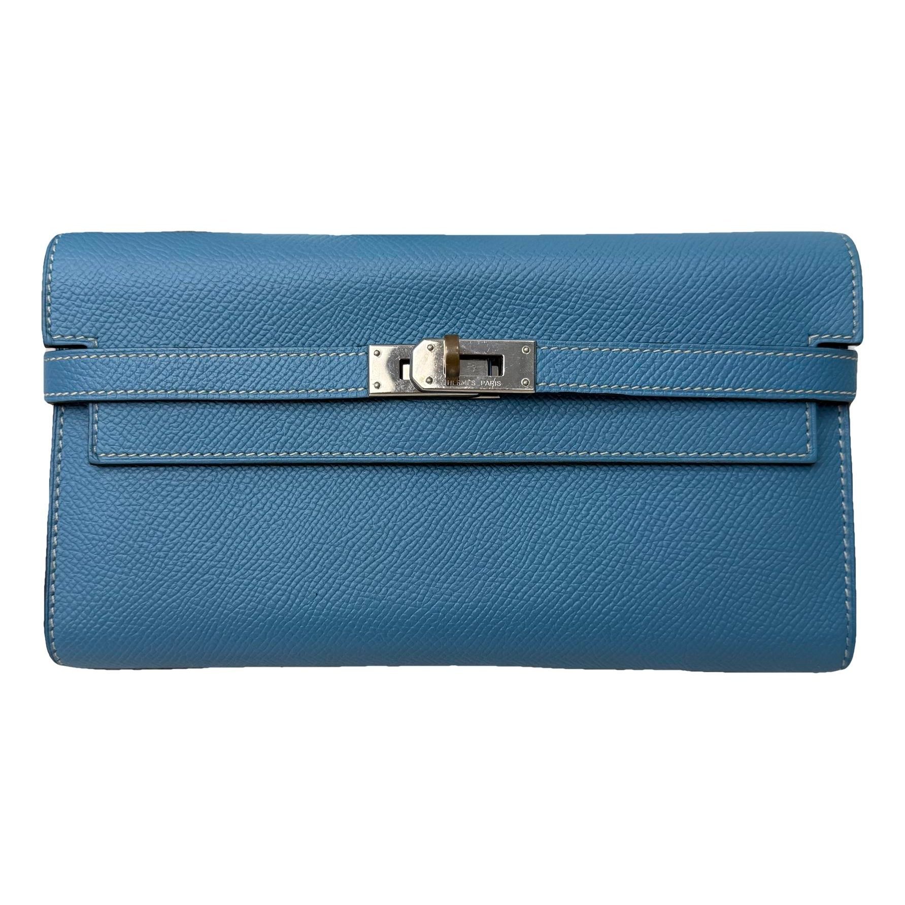 Kelly to go leather clutch bag