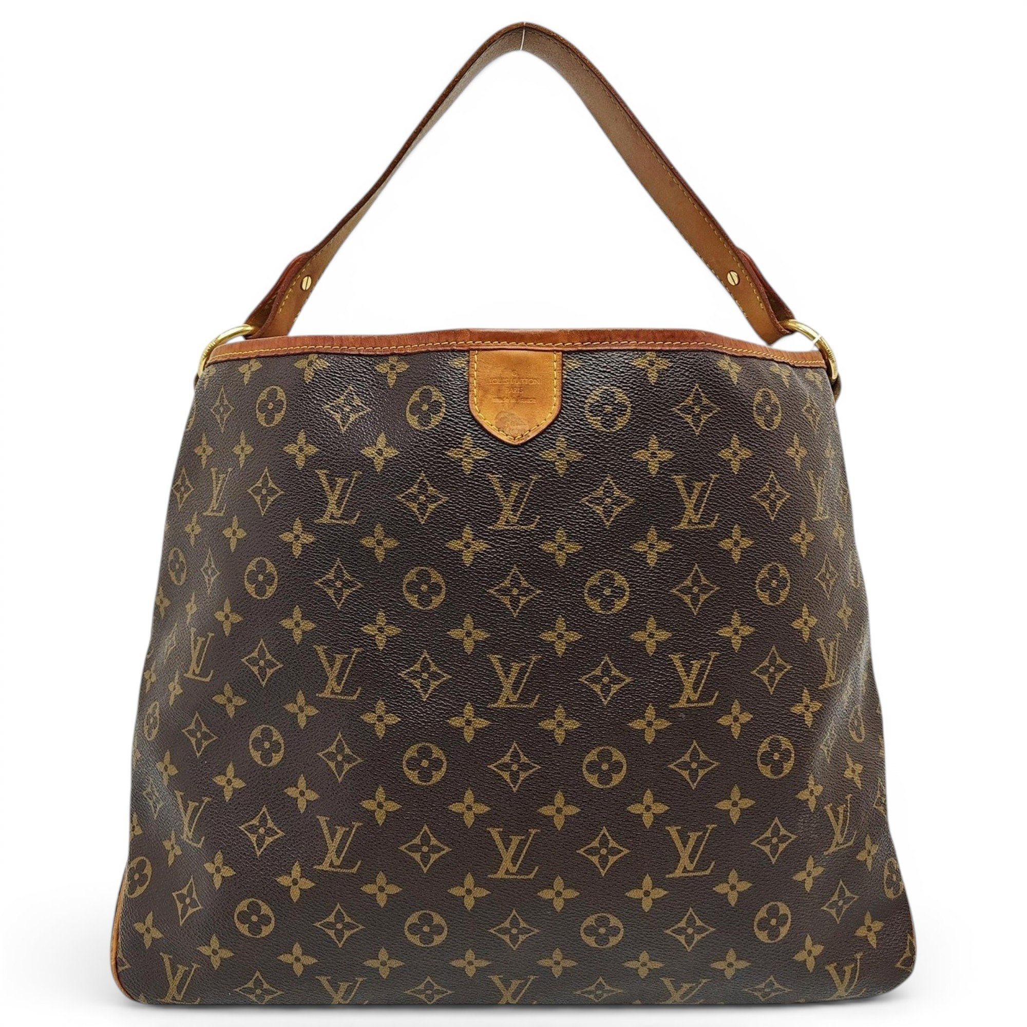 Delightful leather handbag