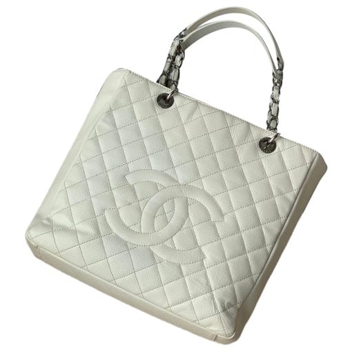 Grand shopping leather tote