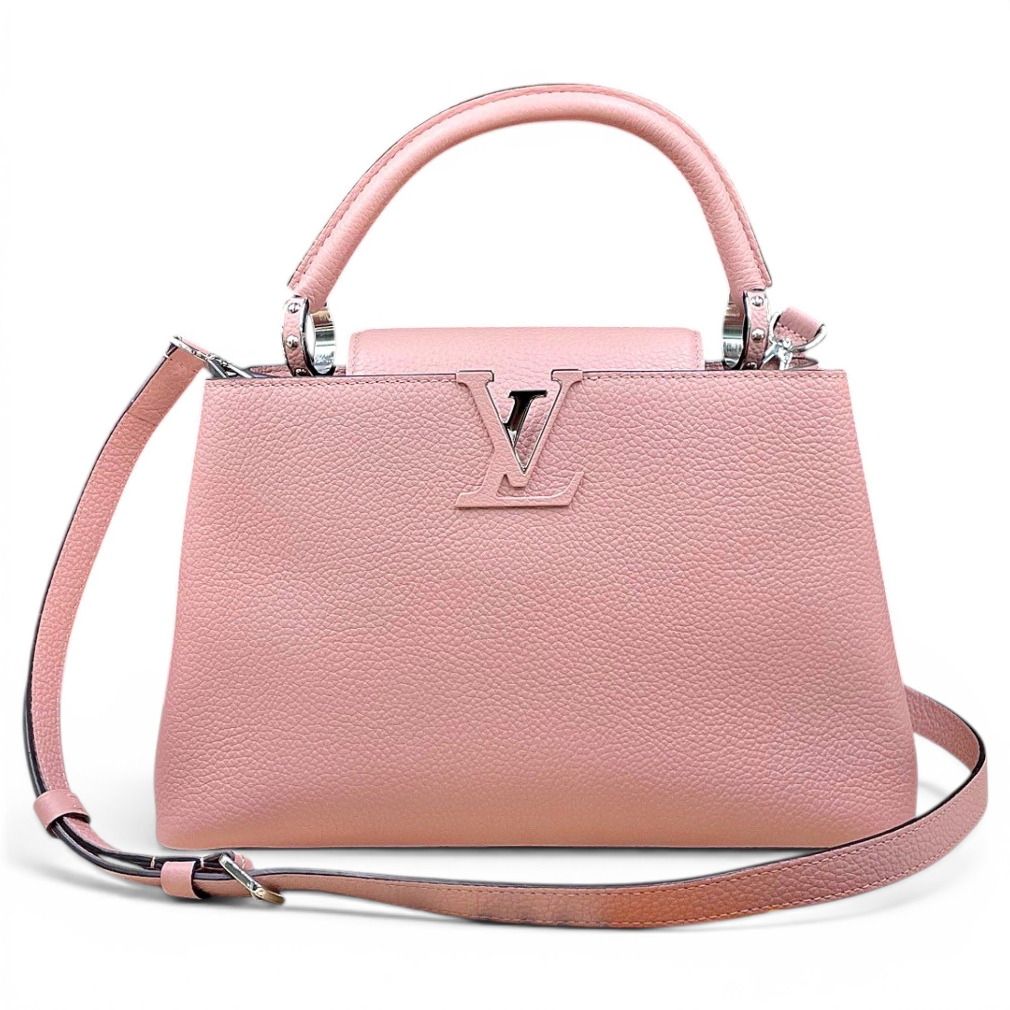 Capucines leather handbag