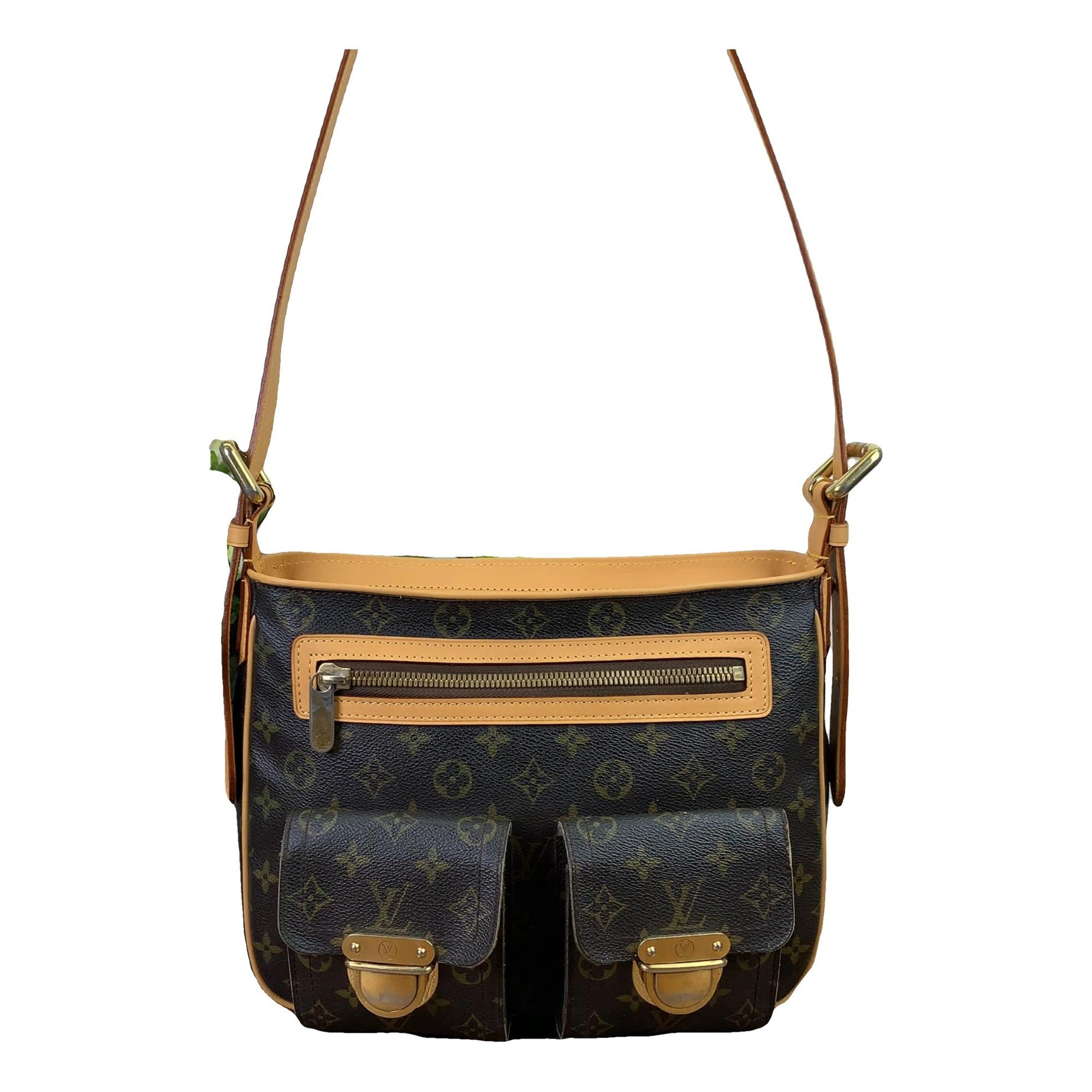 Hudson leather crossbody bag
