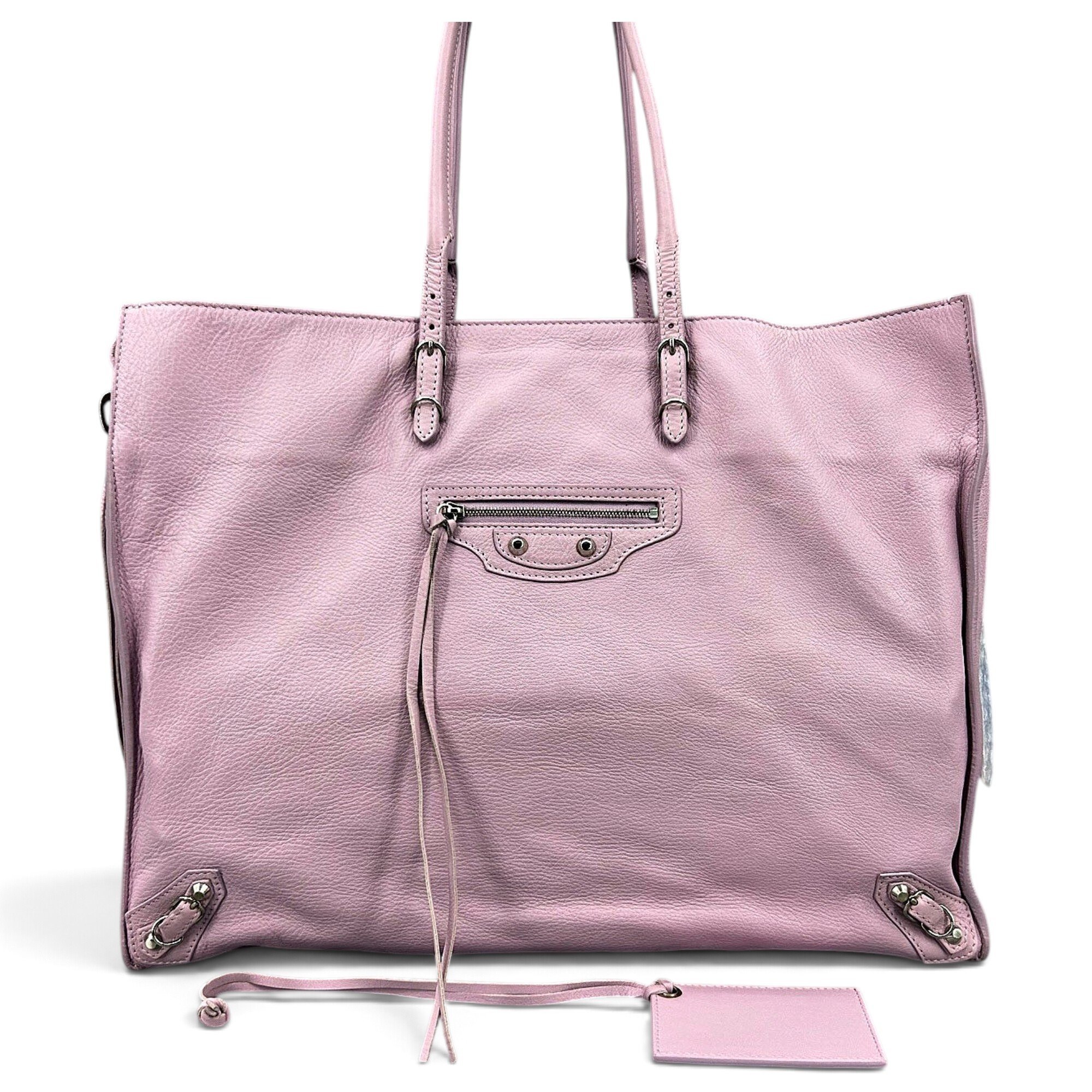 Papier leather tote
