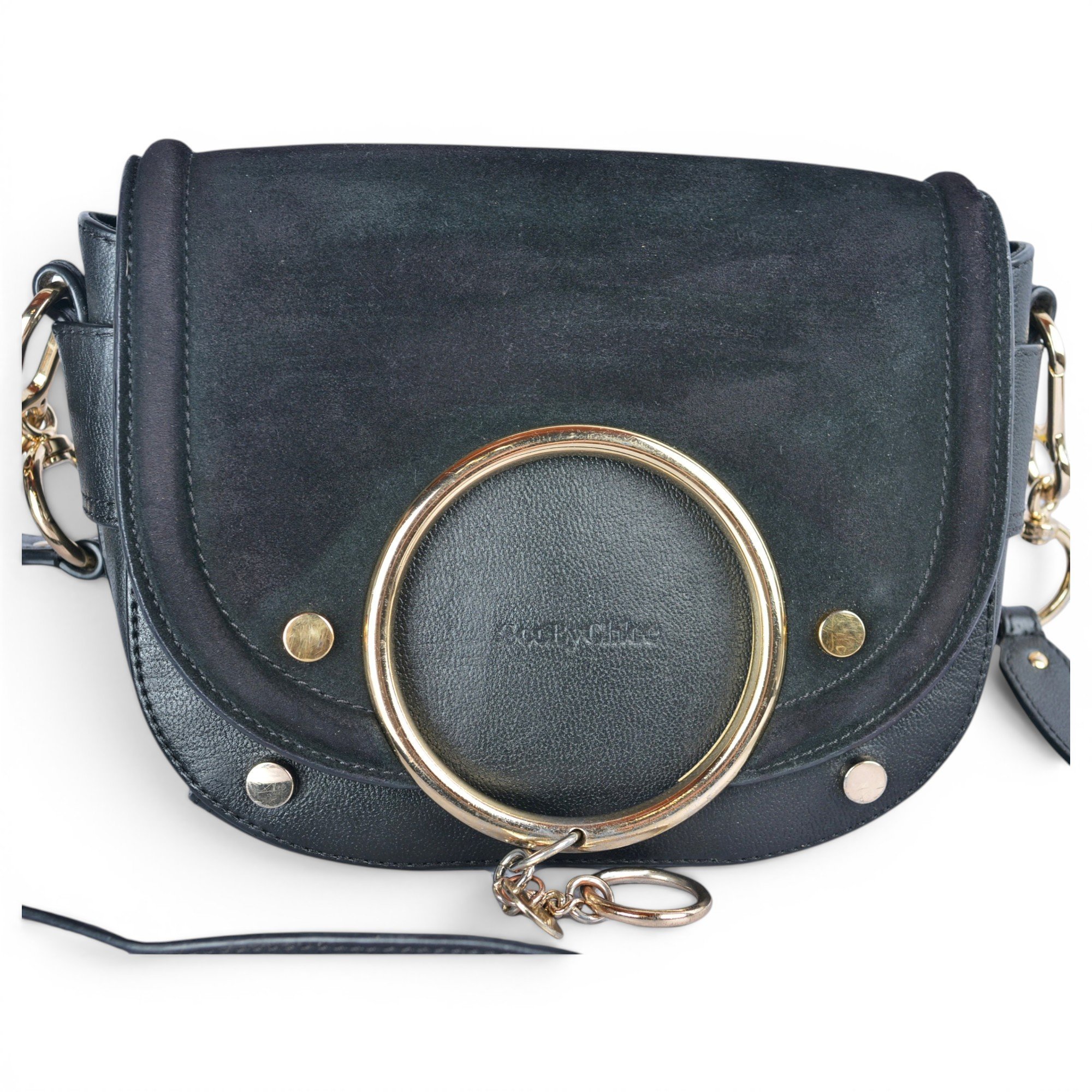 Leather crossbody bag