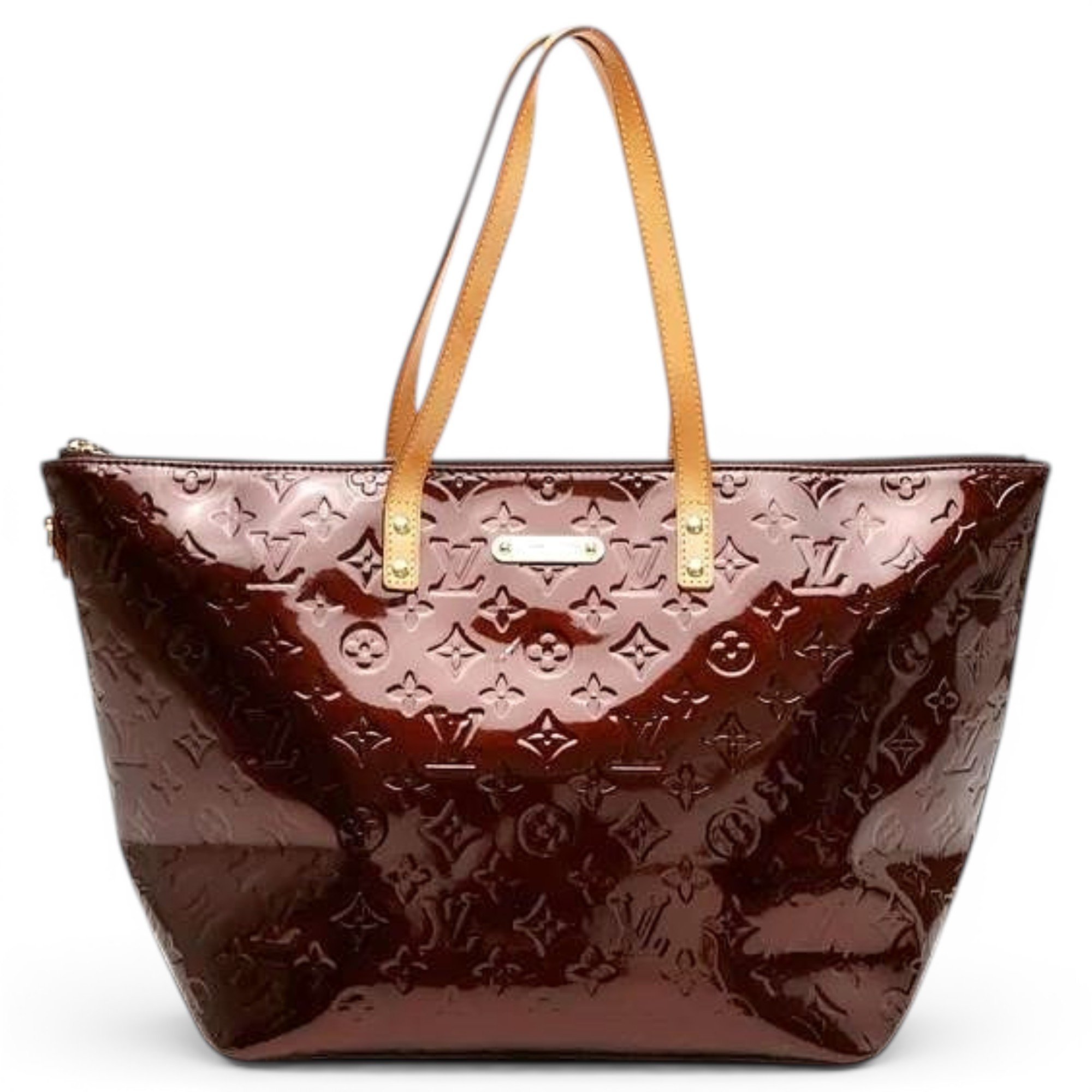 Bellevue patent leather tote