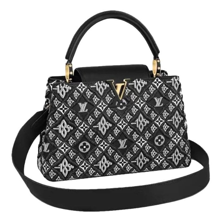 Capucines leather handbag