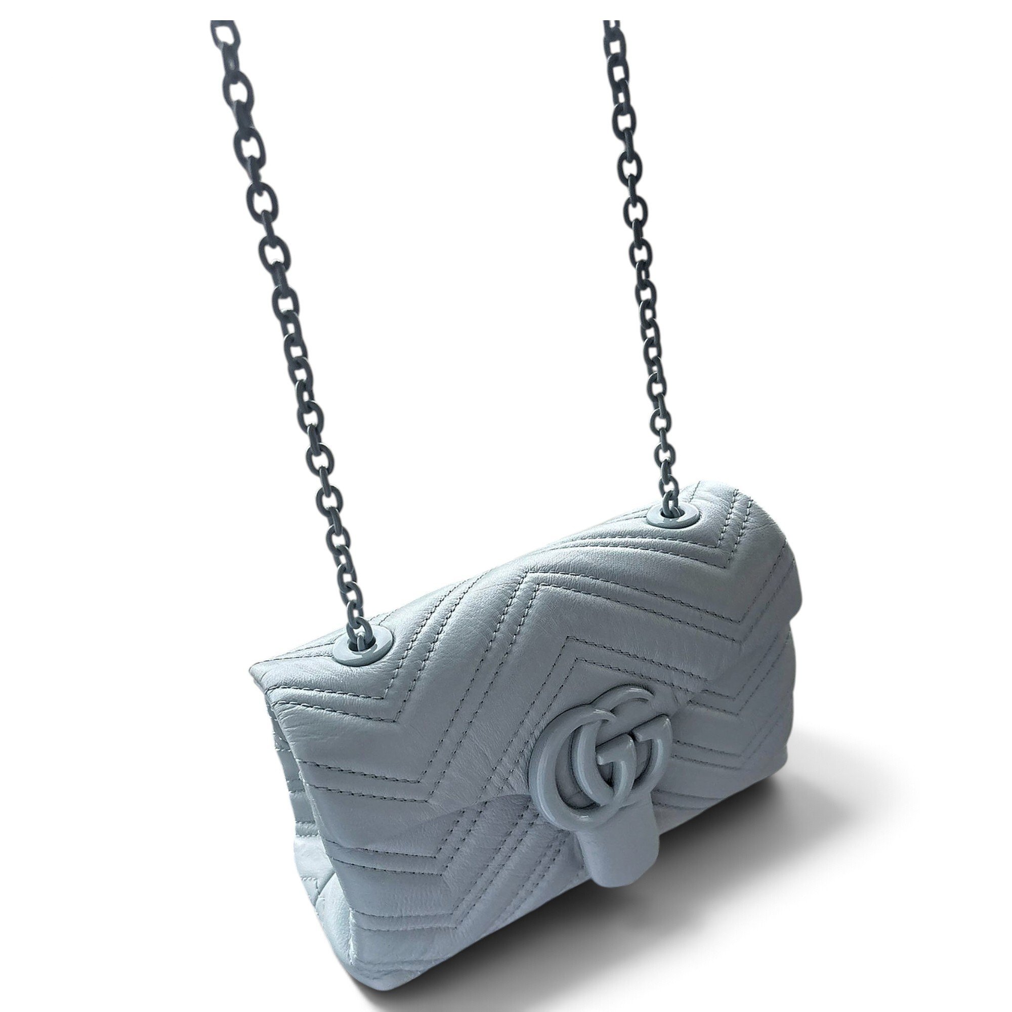 GG Marmont Chain leather crossbody bag