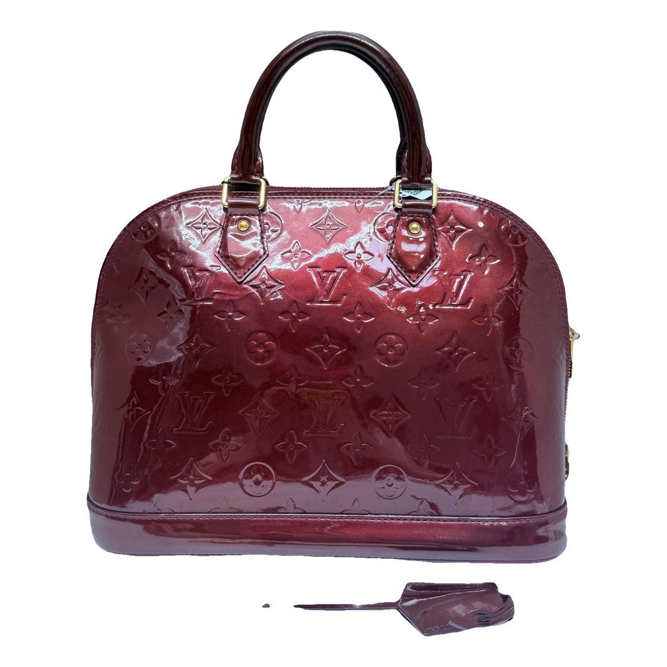 Alma leather handbag