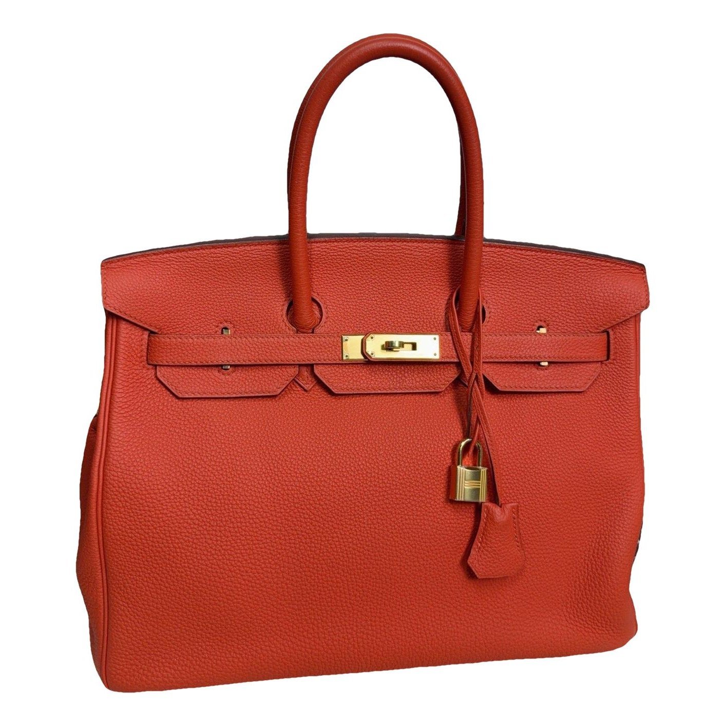 Hermes Birkin 35 Handbag Togo Leather