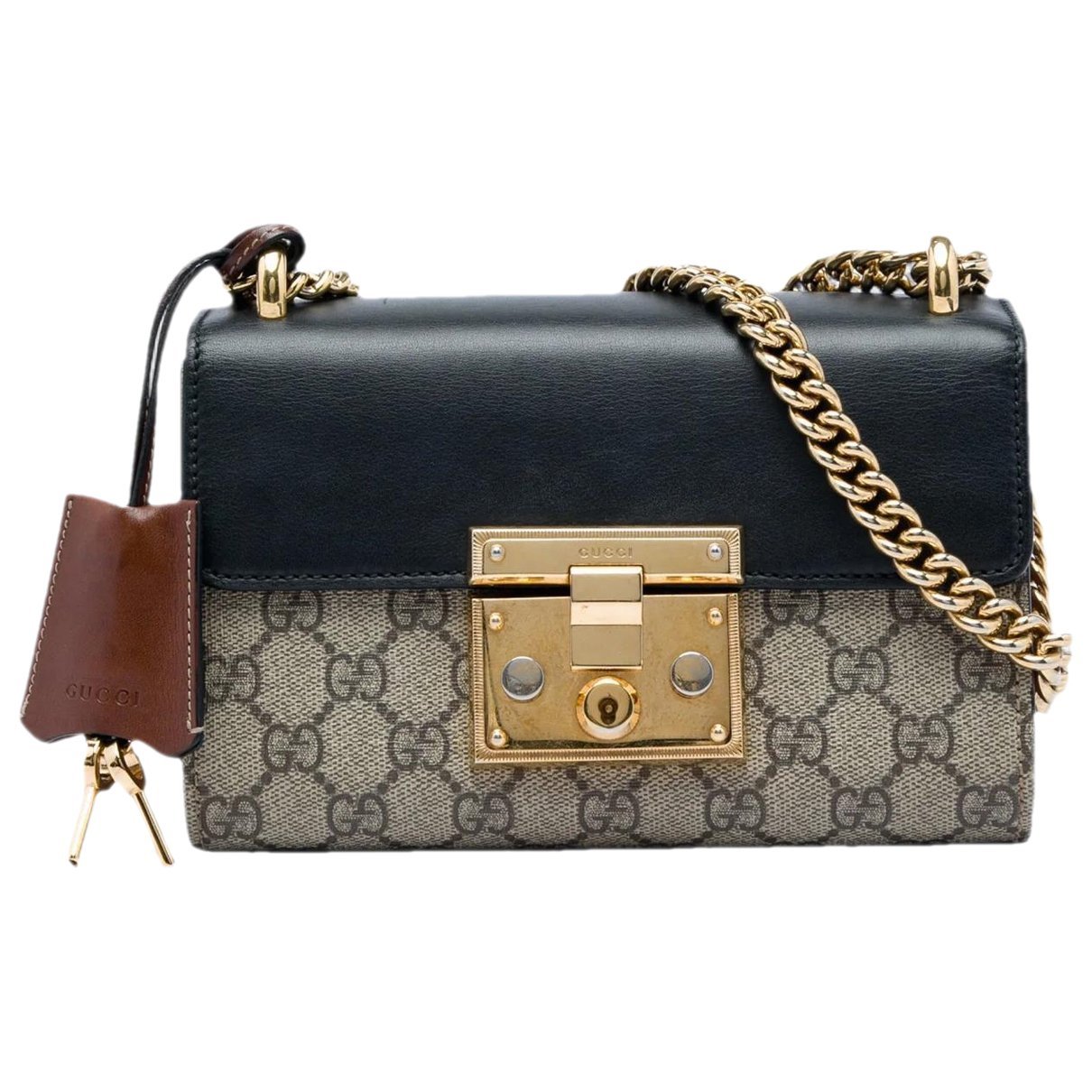 Padlock cloth crossbody bag