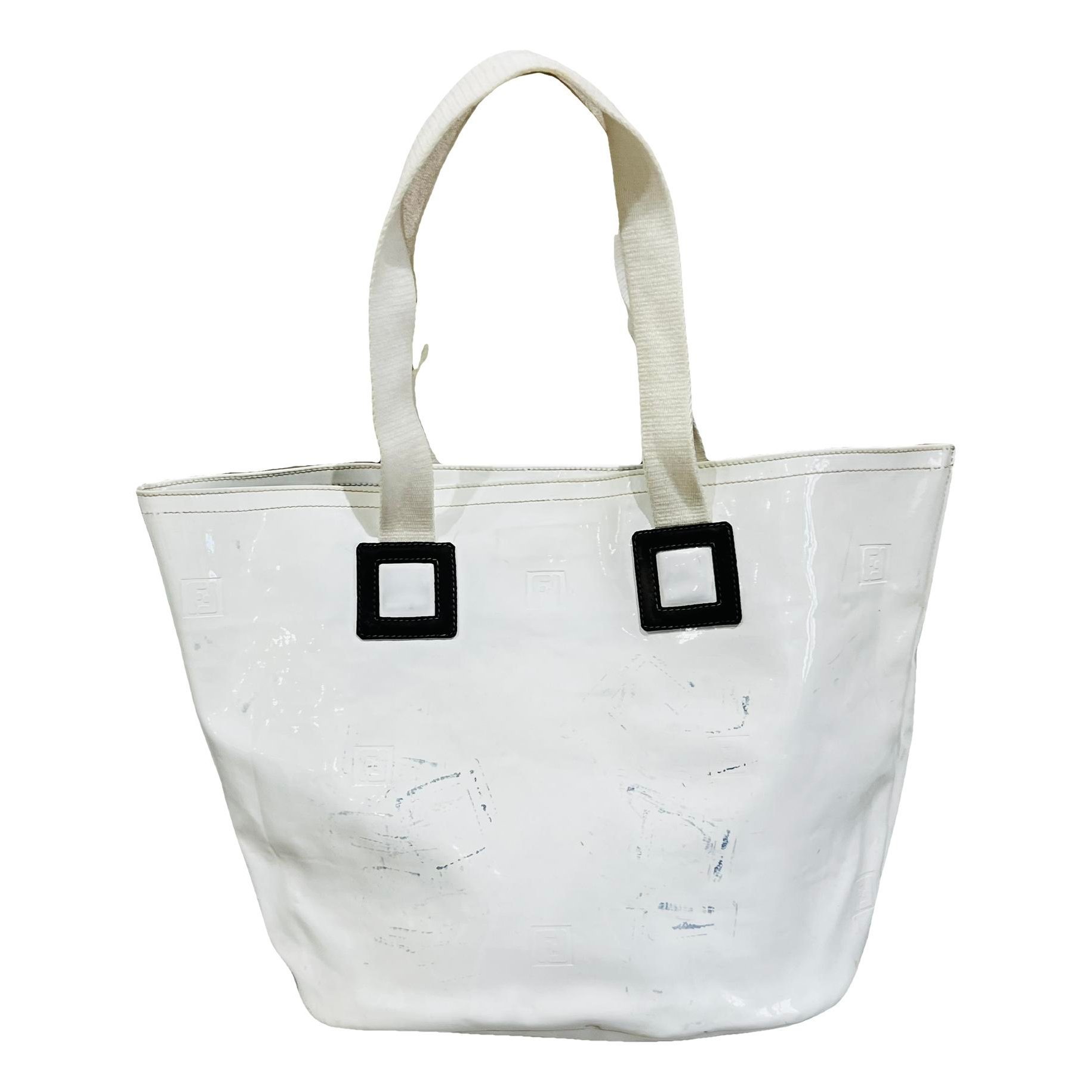 Patent leather handbag