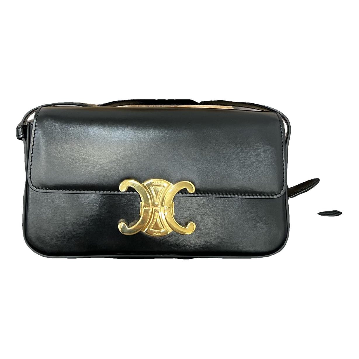 Triomphe Long leather handbag