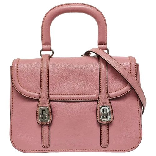 Leather crossbody bag
