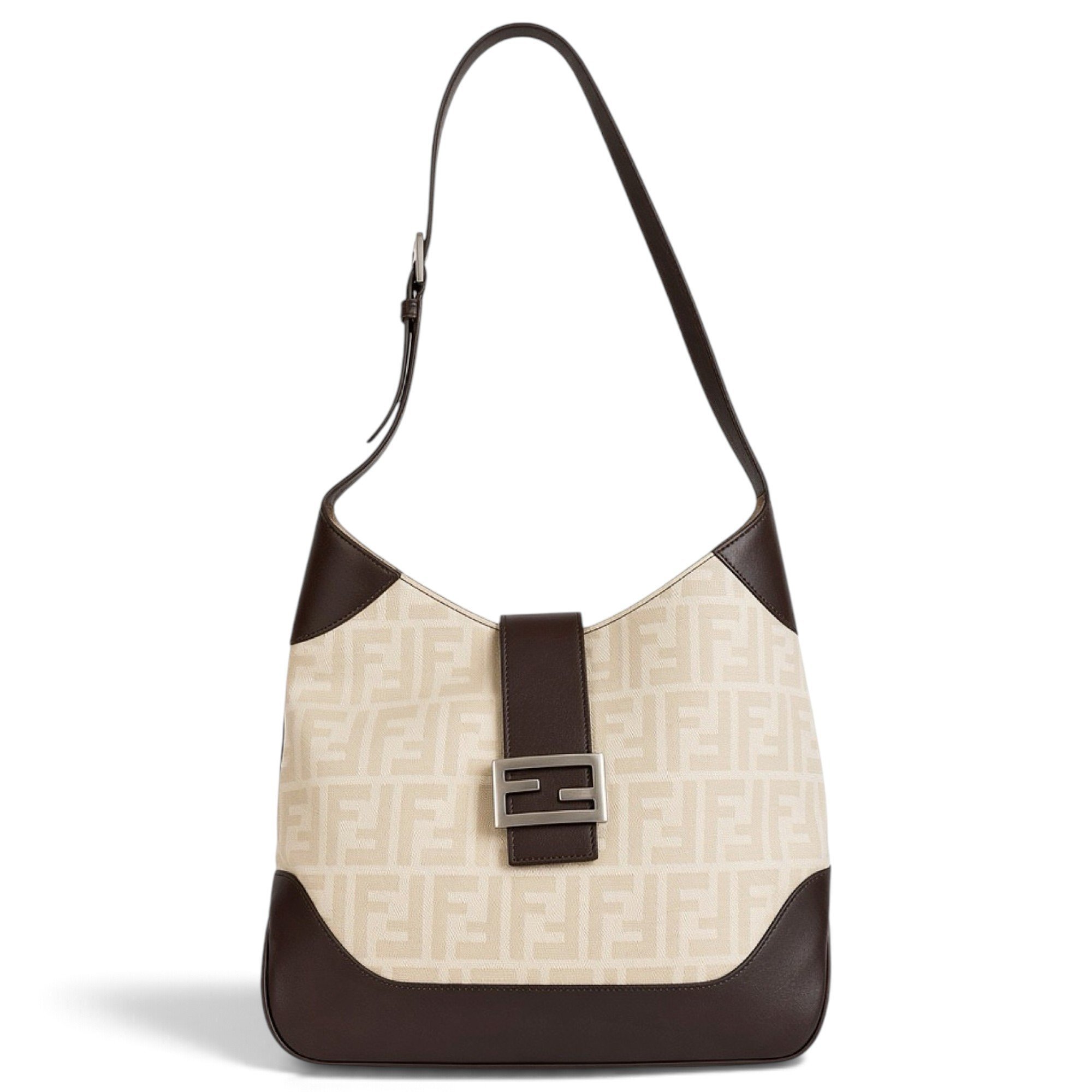 Baguette leather handbag