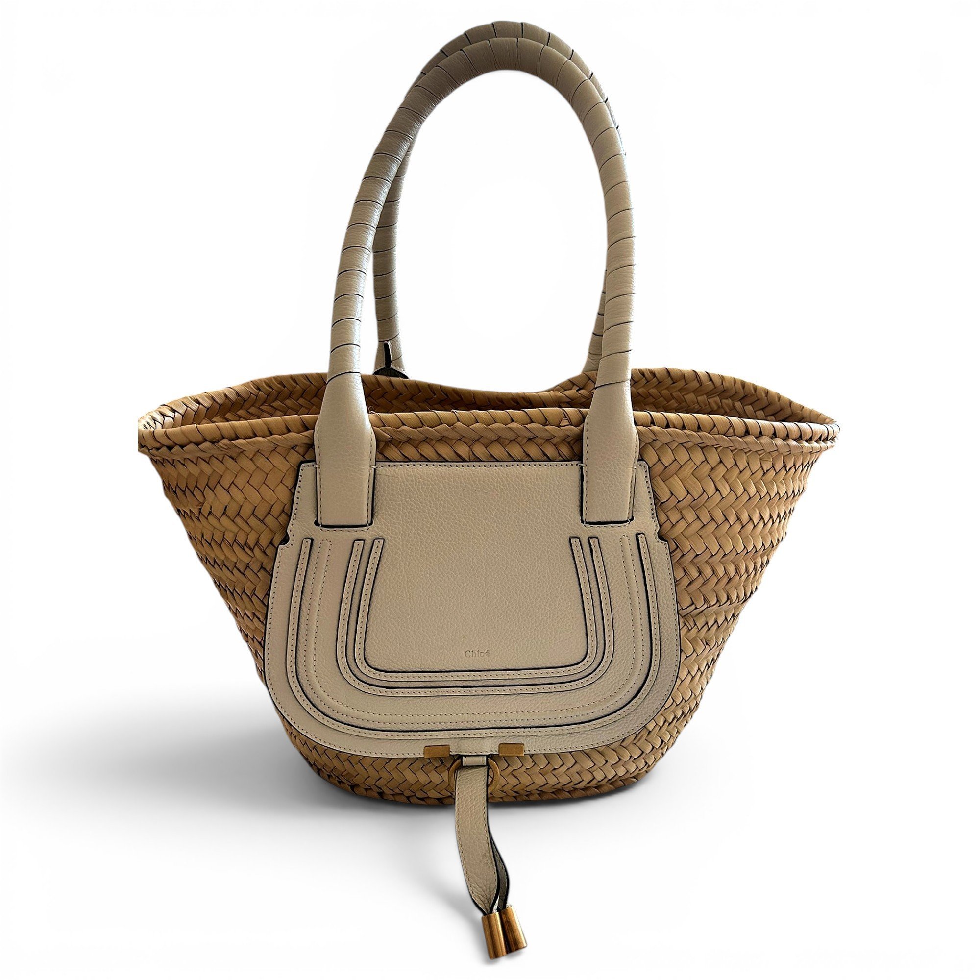 Marcie leather tote