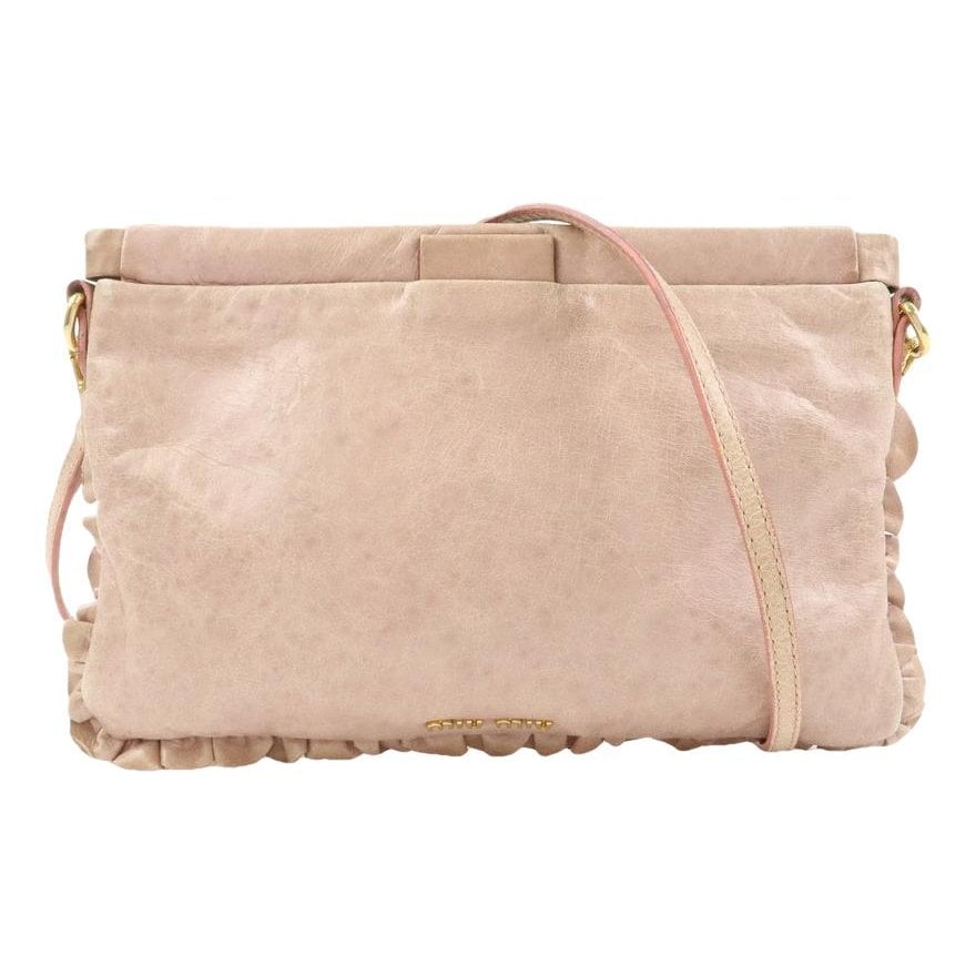 Leather crossbody bag