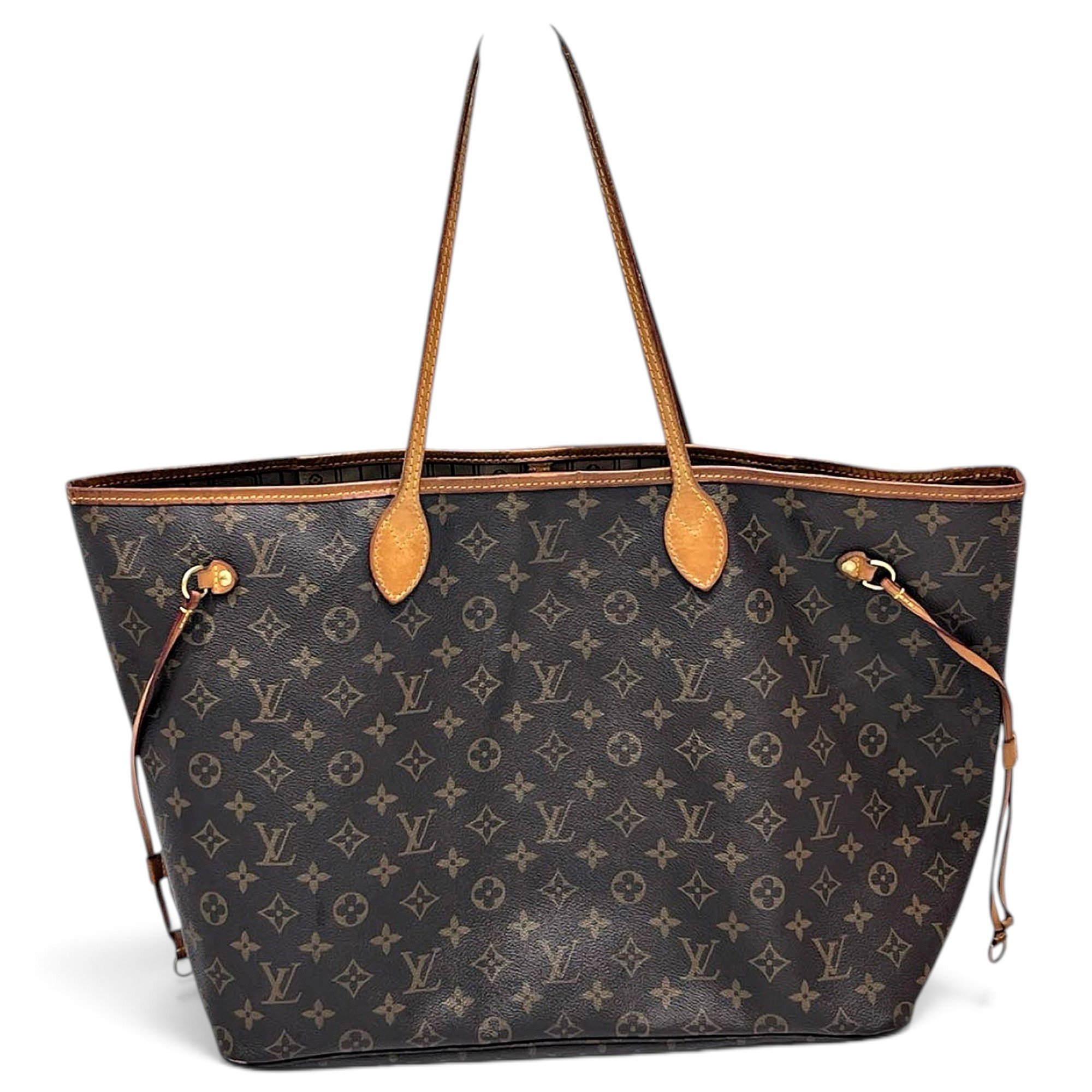 Neverfull leather tote