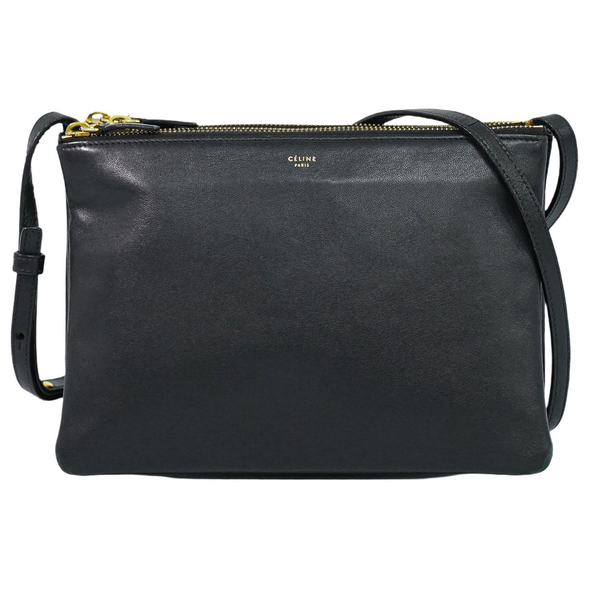 Trio leather crossbody bag