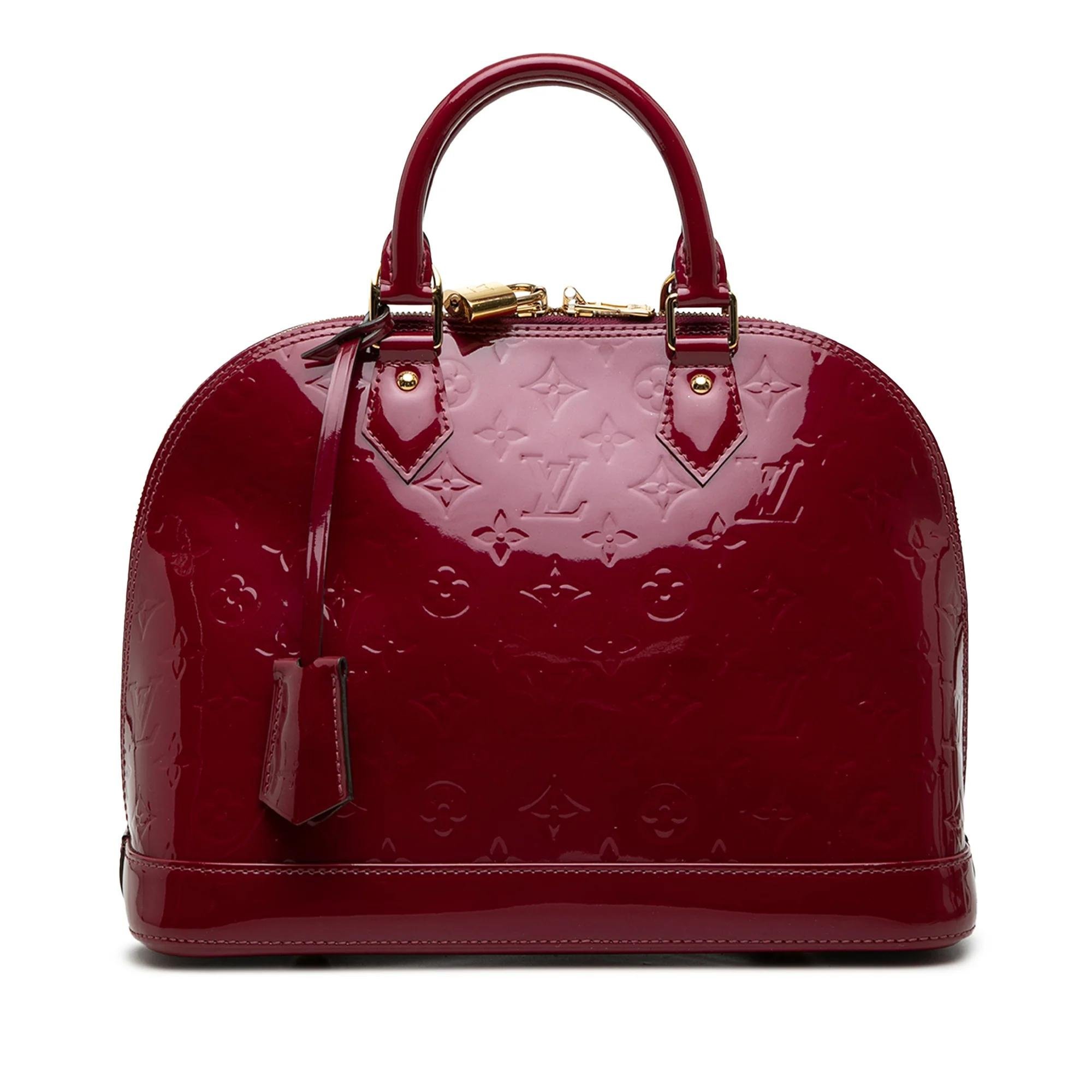 Alma leather handbag