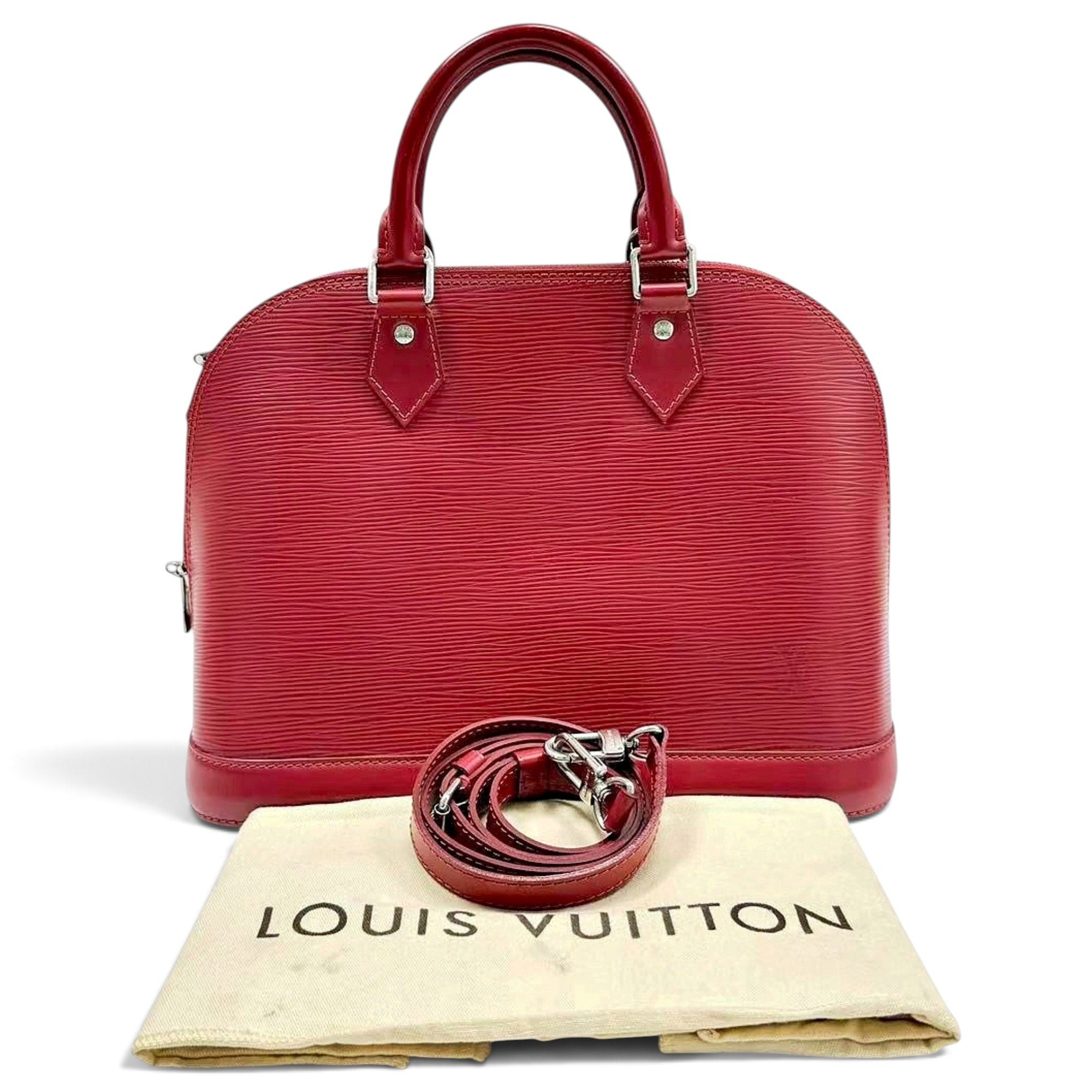 Alma leather handbag