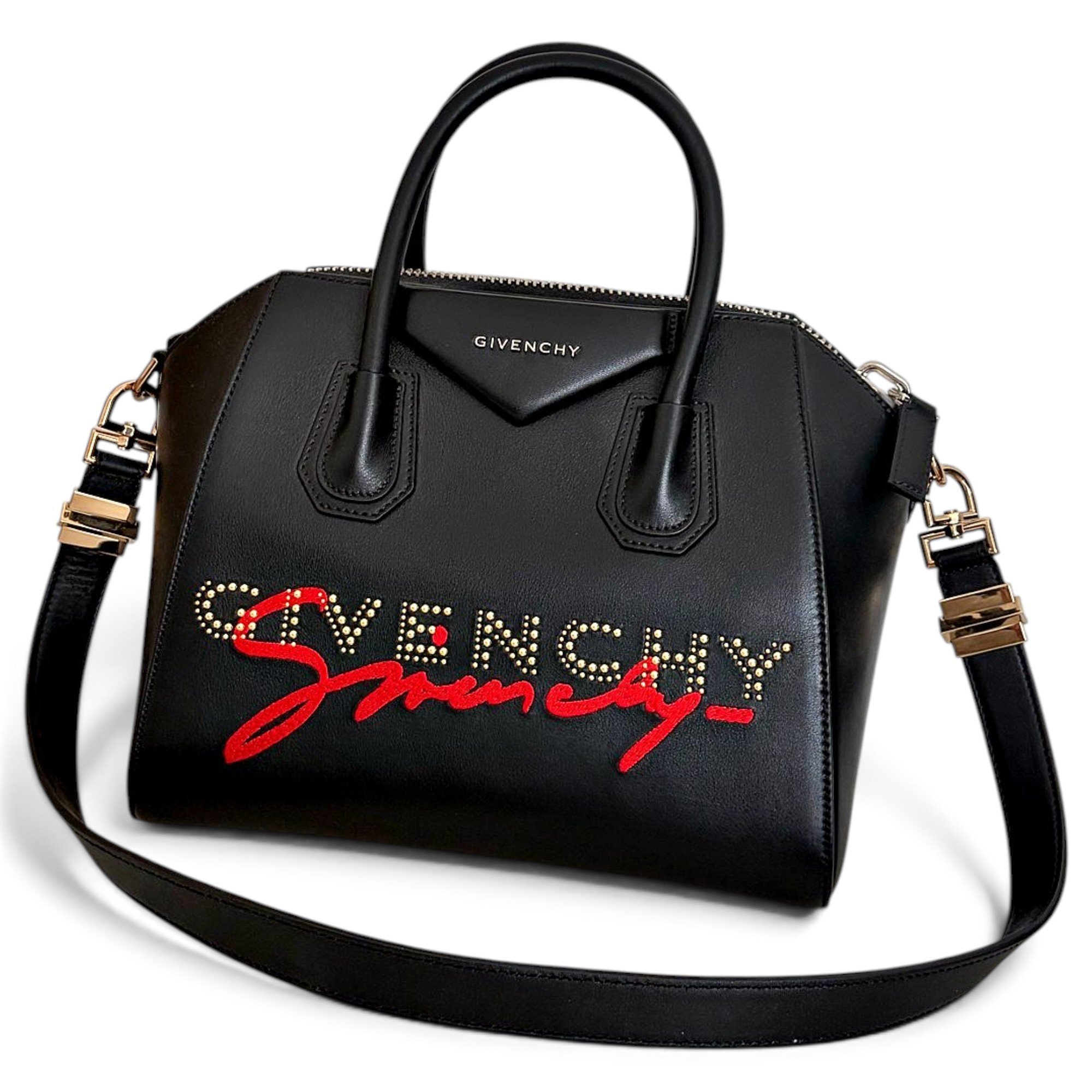 Antigona leather handbag